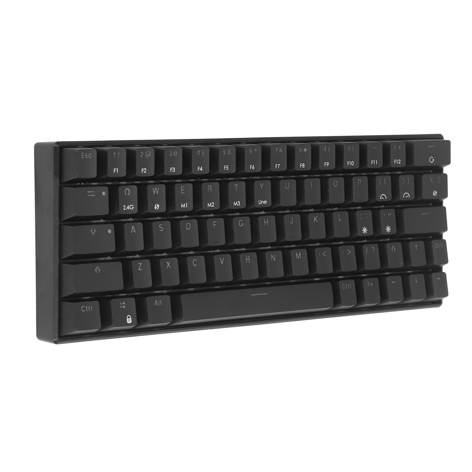 Mechanical Keyboard 64 Keys Wireless 2.4G BT3.0 5.0 Type C Wired Connection E FY - Afbeelding 29 van 33