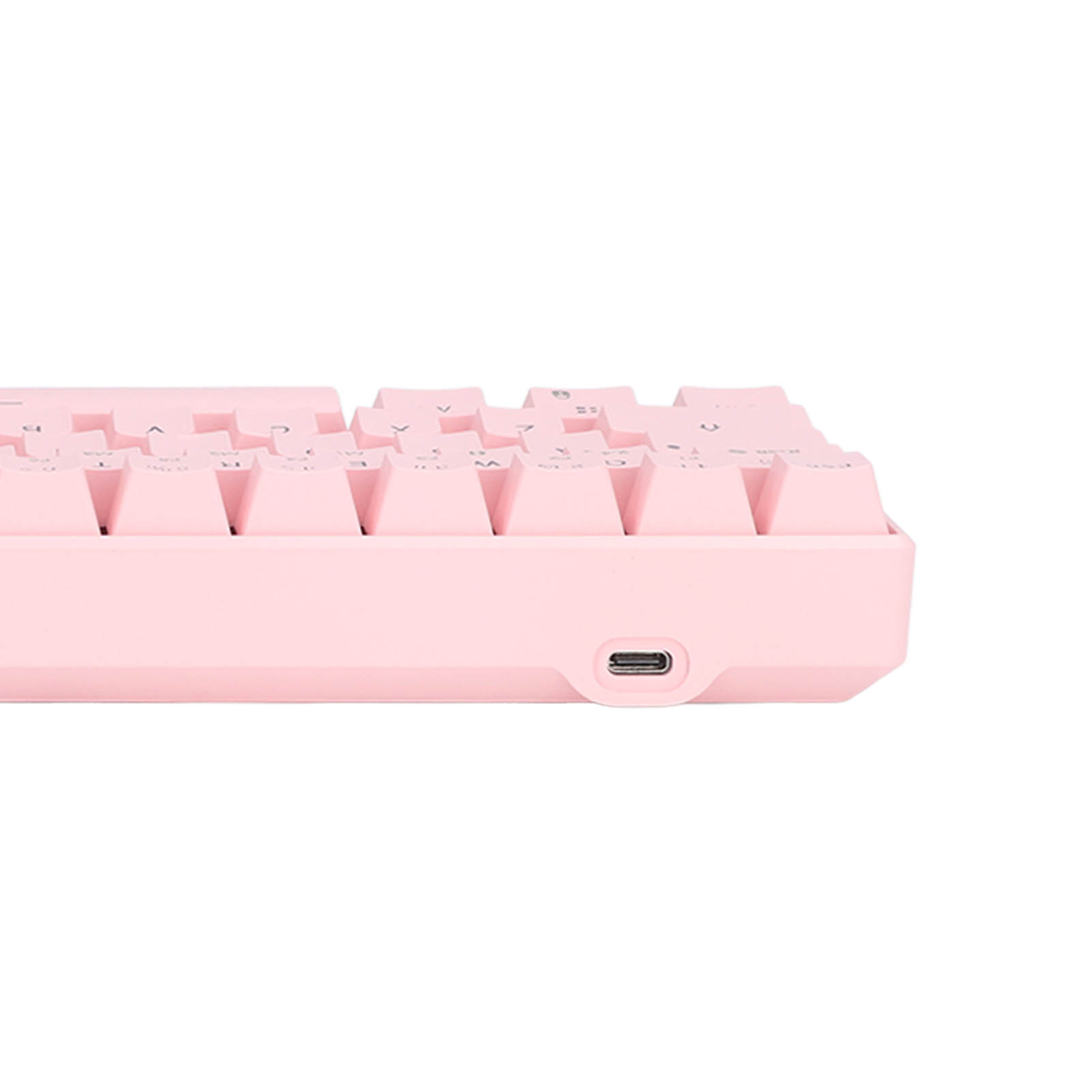 3 Modes Wireless Mechanical Keyboard N Key Rollover 64 Keys RGB 2.4G Wireless DB - Photo 14/18