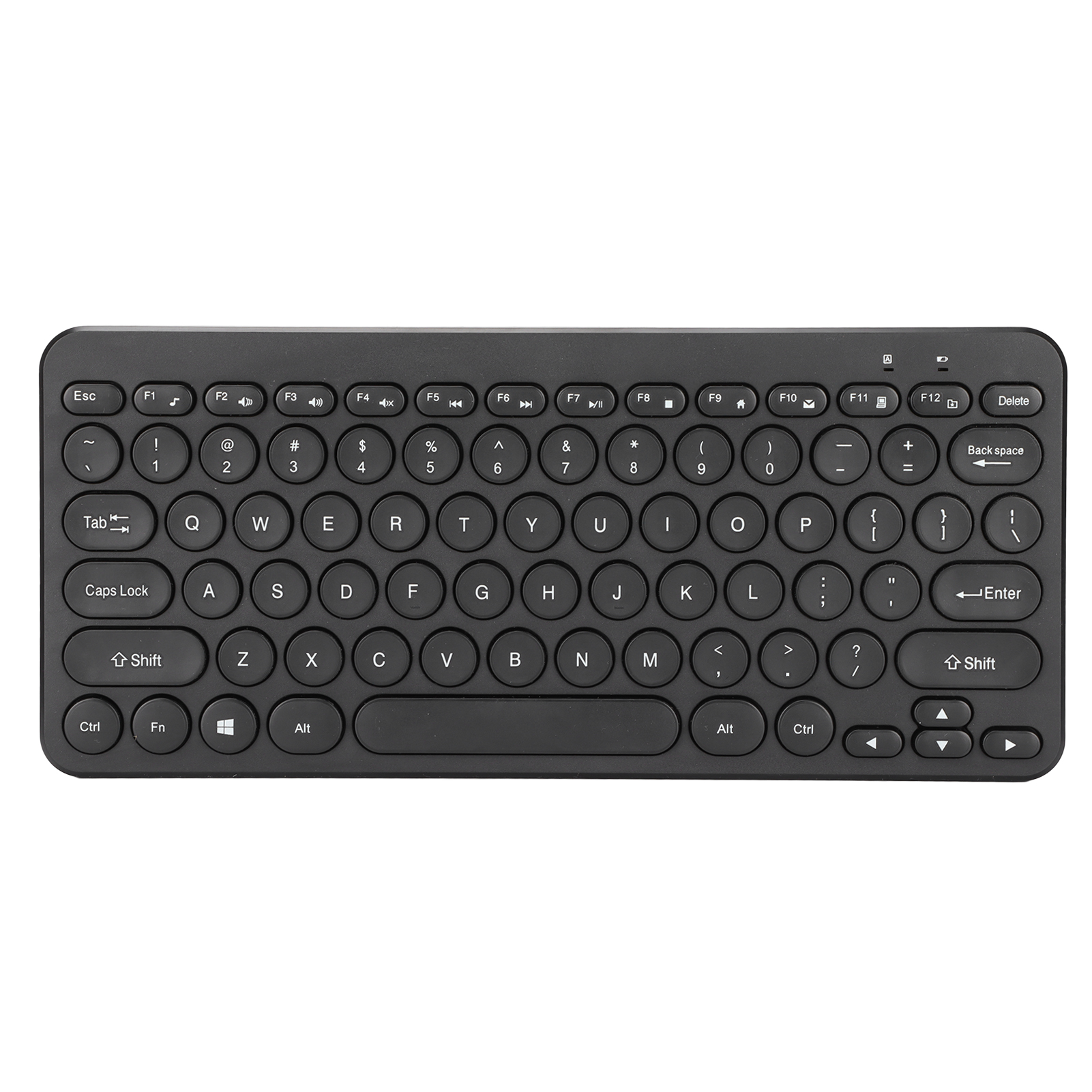 Keyboard Mouse Combo 2.4G Wireless Round Keycaps Ergonomic Design Silent Mous FY - Afbeelding 30 van 30