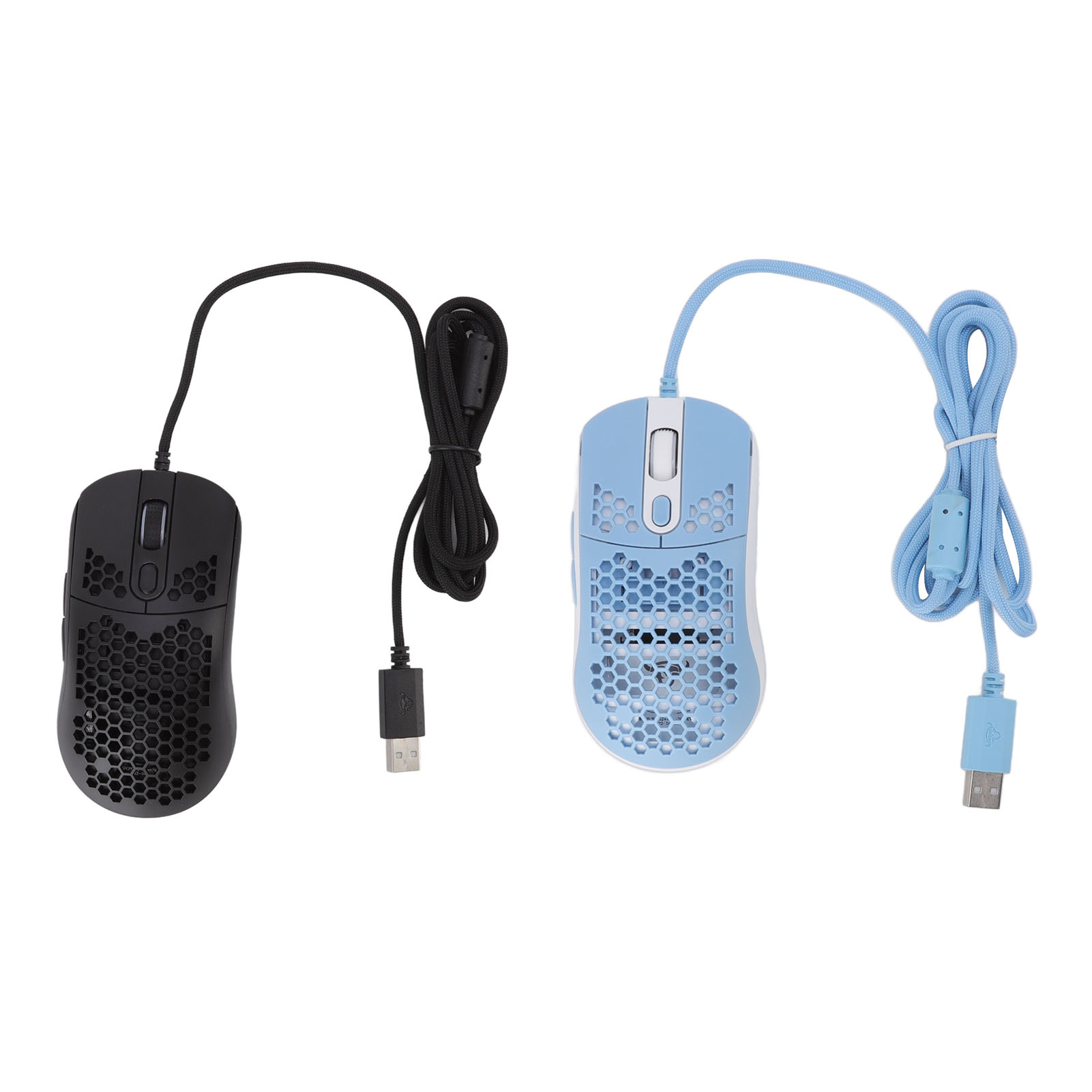 RGB Mouse Cellular Hollow Design Lightweight Wired Backlight 12000DPI 6 Leve BST - Picture 27 of 29