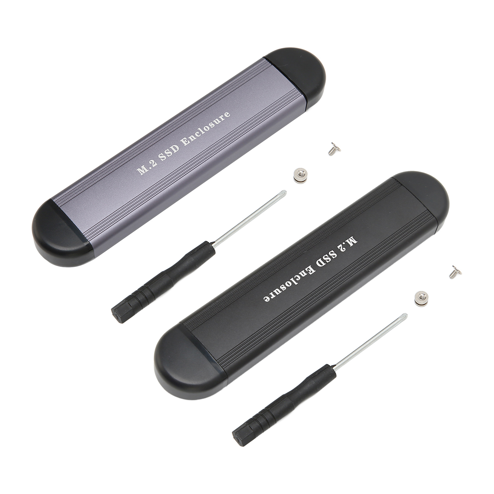 M.2 NVME NGFF SSD Enclosure Type C USB3.0 Dual Head Transmission SSD Enclosur FY - Afbeelding 25 van 30