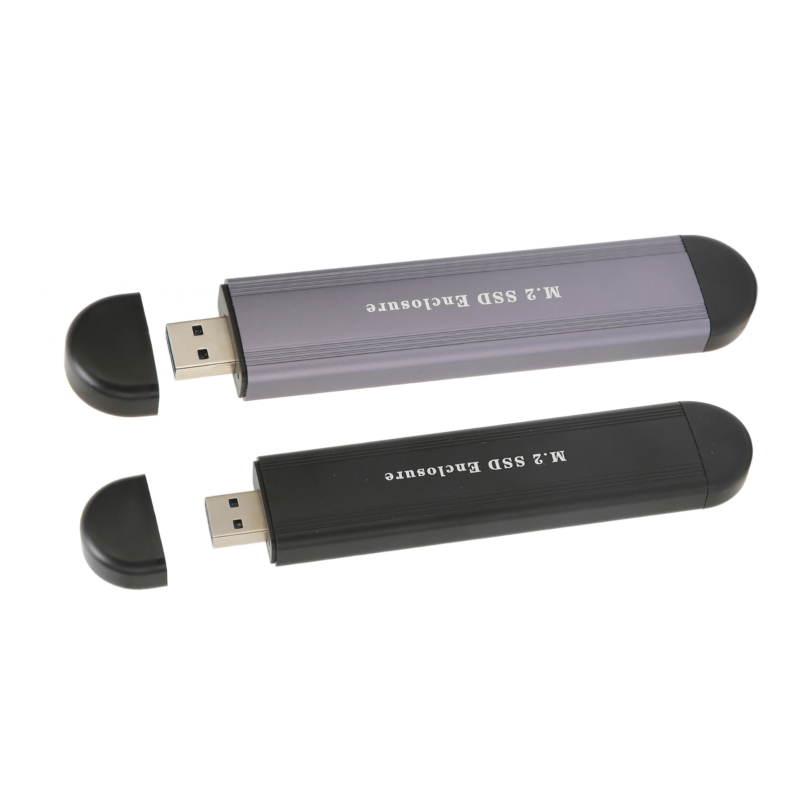 M.2 NVME NGFF SSD Enclosure Type C USB3.0 Dual Head Transmission SSD Enclosur FY - Afbeelding 26 van 30