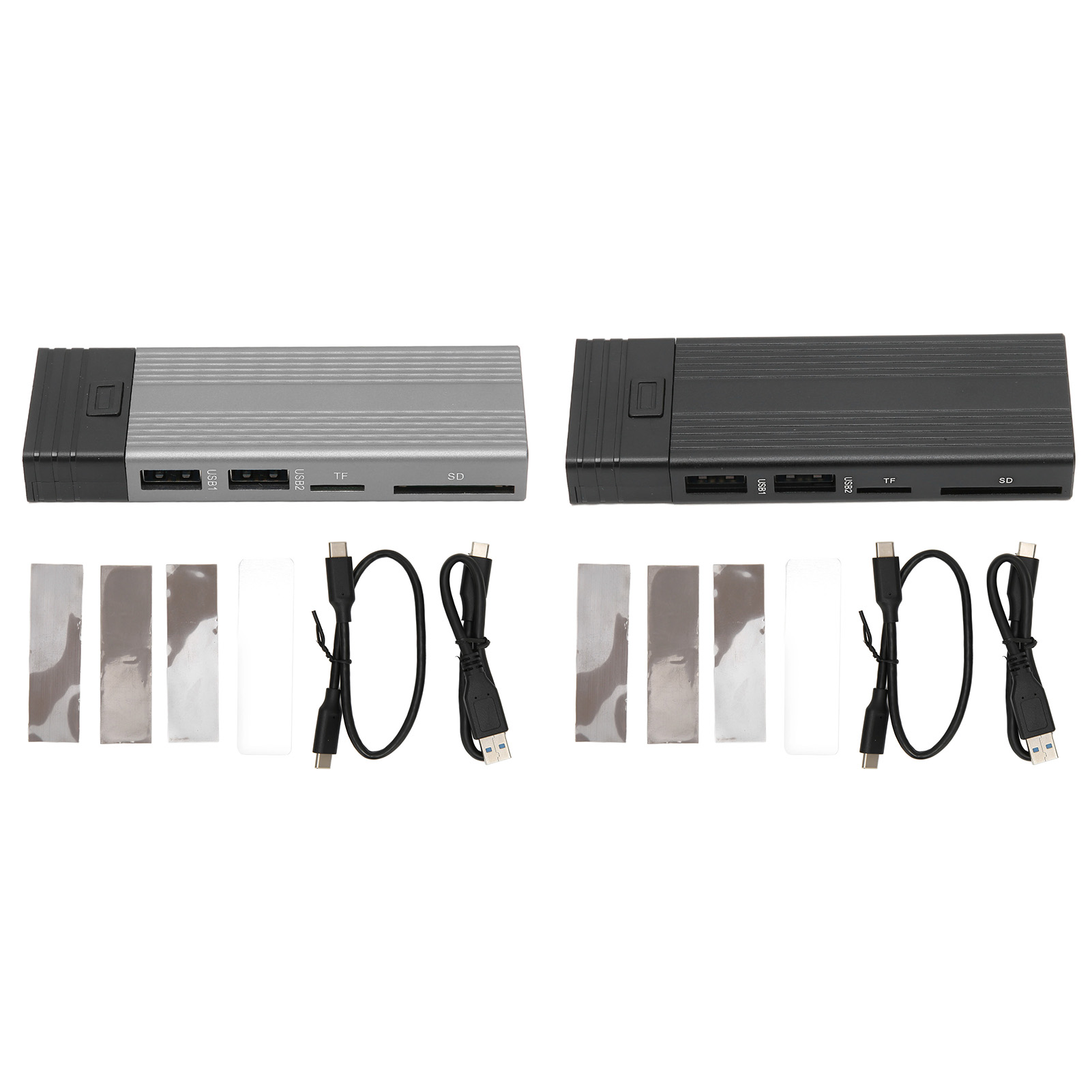 Nvme SSD Enclosure 4 In 1 USB3.0 M.2 NVME NGFF Maximum 10Gbps Auto Sleep NGFF FY - Afbeelding 25 van 30
