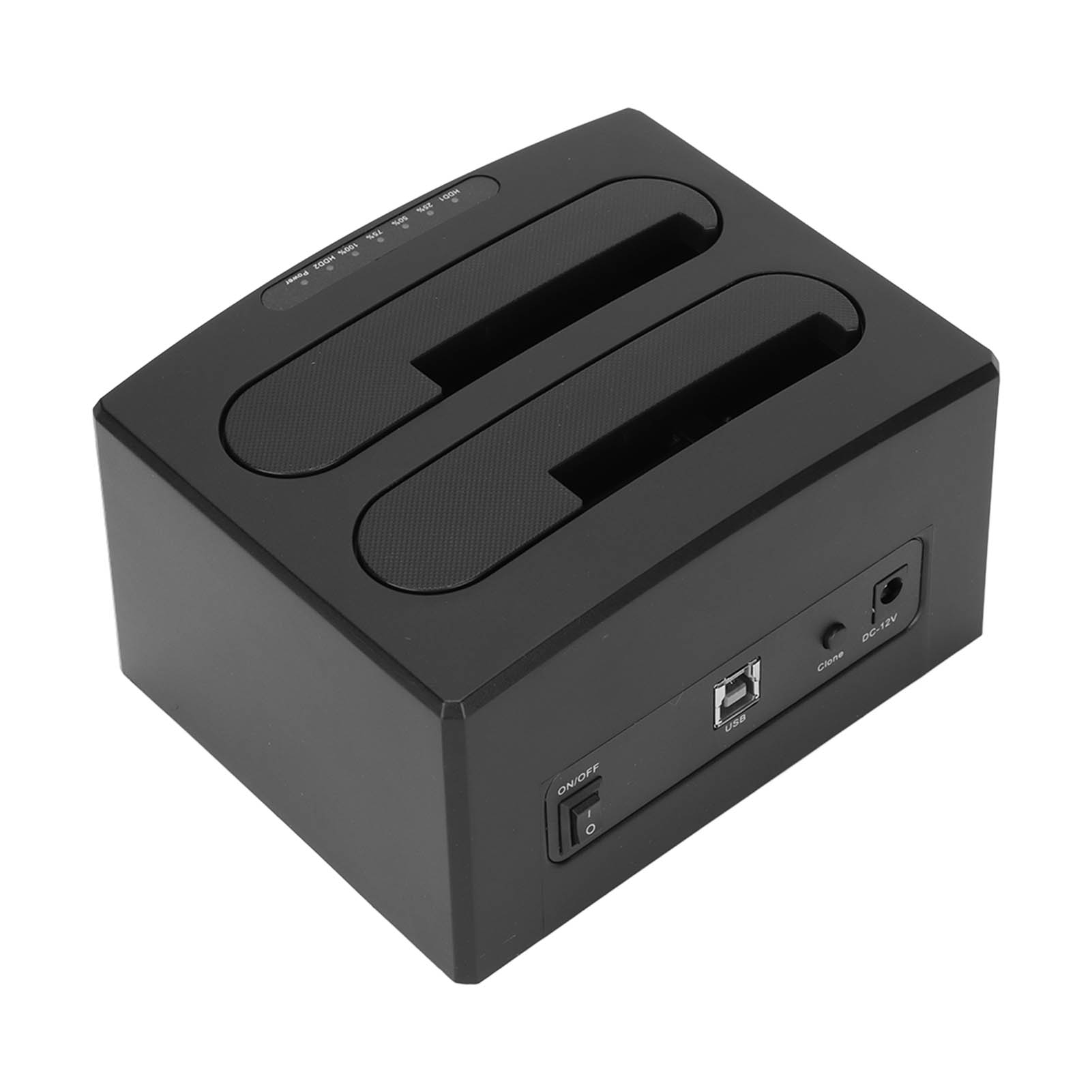 Hard Drive Reader USB 3.0 To I II III Dual Bay External HDD Docking Sta SD3 - Picture 10 of 18
