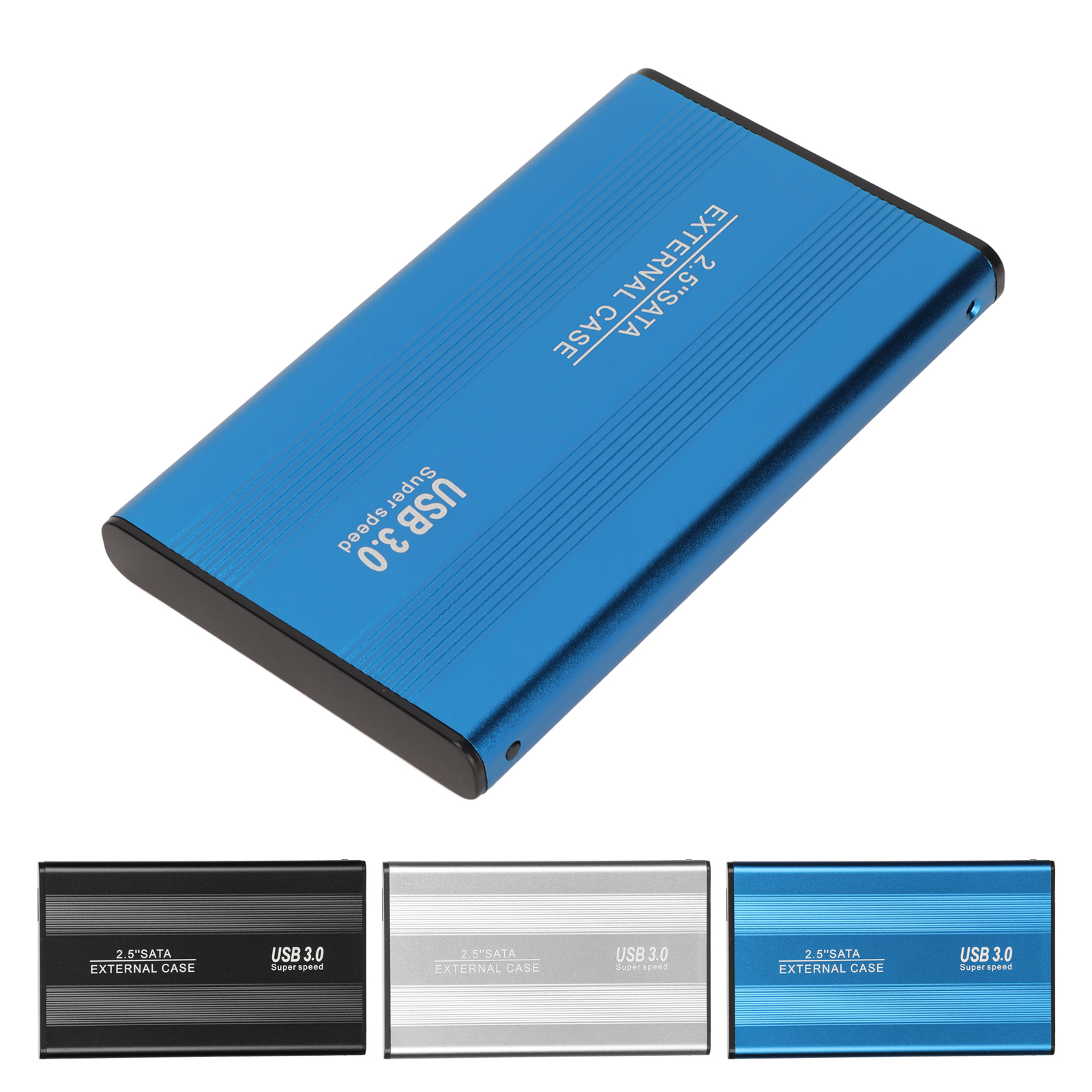 USB3.0 HDD Enclosure 2.5in 5Gbps Ultra Thin Lightweight HDD Enclosure Adapte SAL - Afbeelding 28 van 33