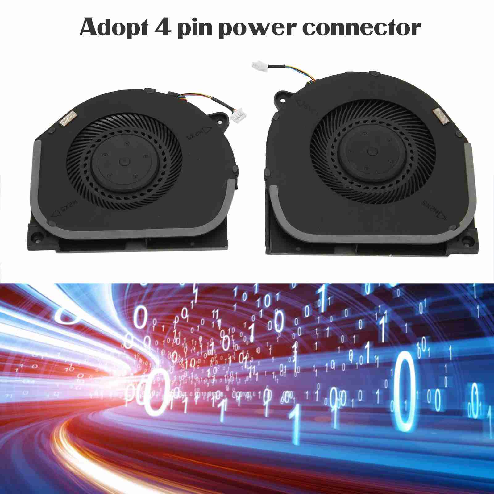 For Legion Cooling Fan 4pin Connector Material Fast Cooling Laptop Cooling F SAL - Afbeelding 23 van 31