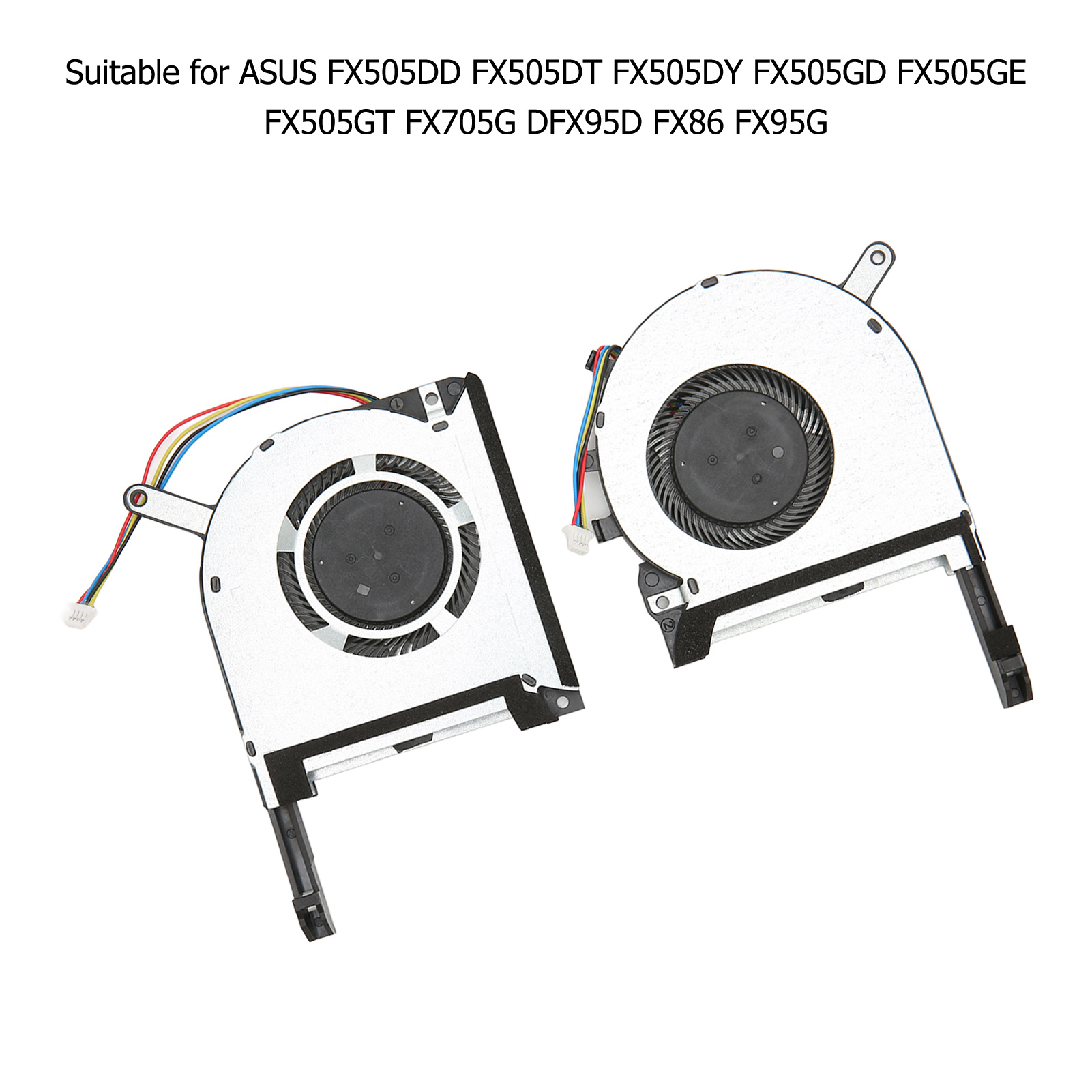 Laptop Cooling Fan 4pin Connector Easy Connection Fast Cooling Laptop Cooling FY - Afbeelding 24 van 31