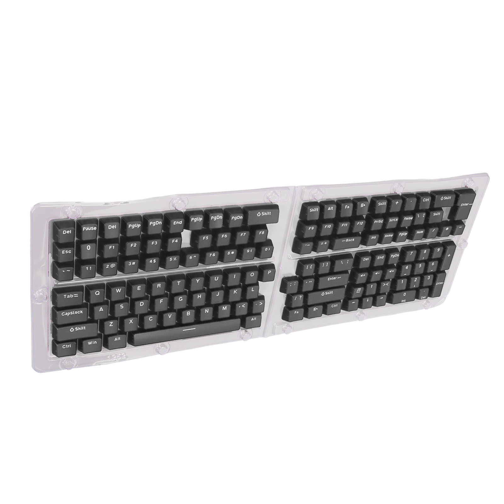 132 Keys Keyboard Keycaps ABS OEM Height Overmolding Injection Molding Ergono FY - Bild 25 von 34