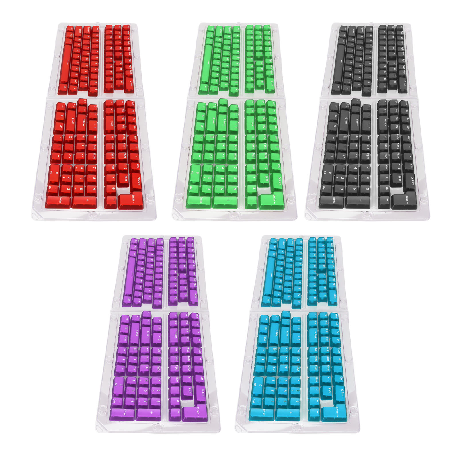 132 Keys Keyboard Keycaps ABS OEM Height Overmolding Injection Molding Ergono FY - Bild 34 von 34