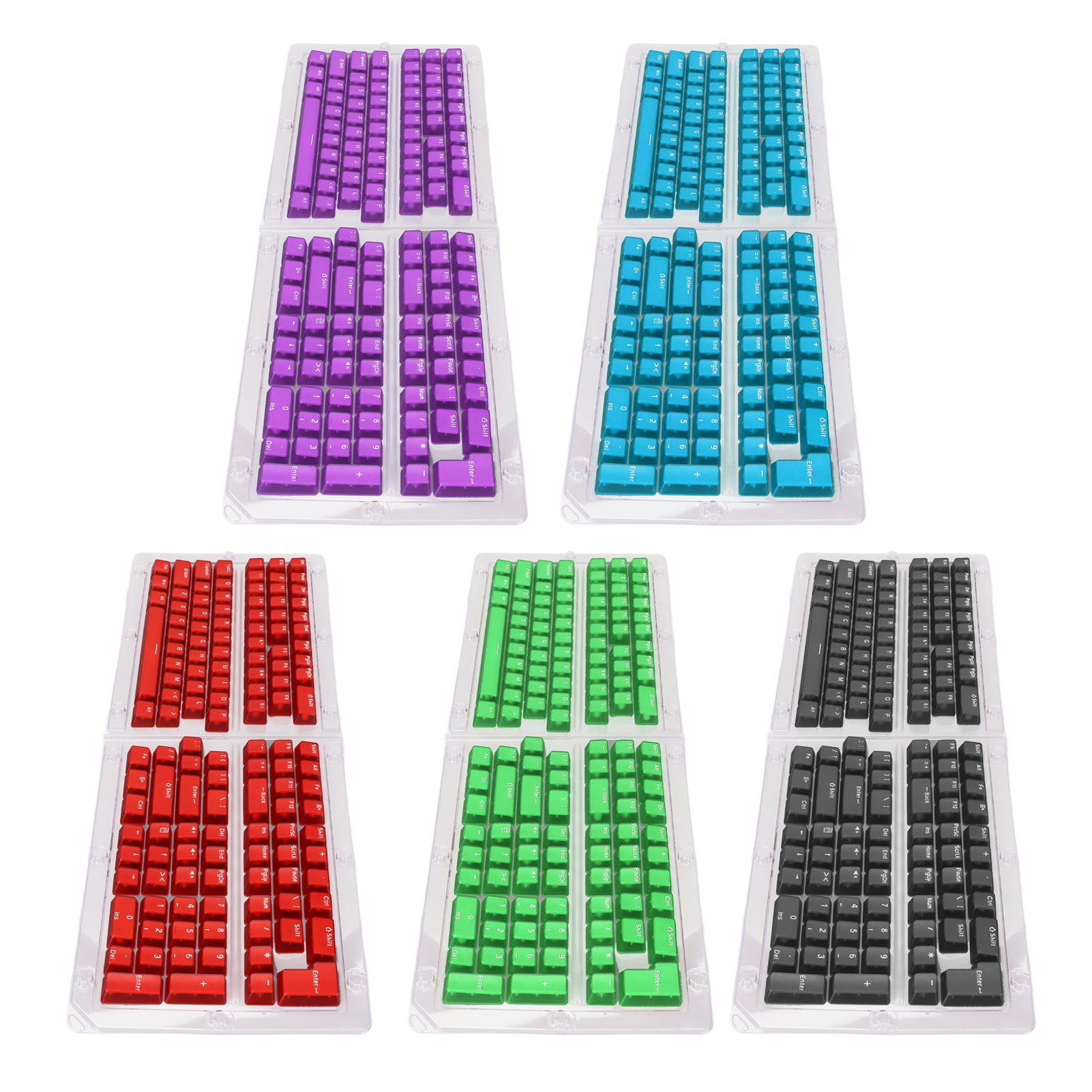 132 Keys Keyboard Keycaps ABS OEM Height Overmolding Injection Molding Ergono FY - Bild 23 von 34
