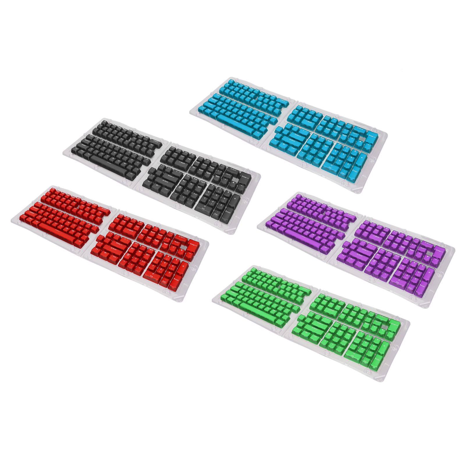 132 Keys Keyboard Keycaps ABS OEM Height Overmolding Injection Molding Ergono FY - Bild 24 von 34