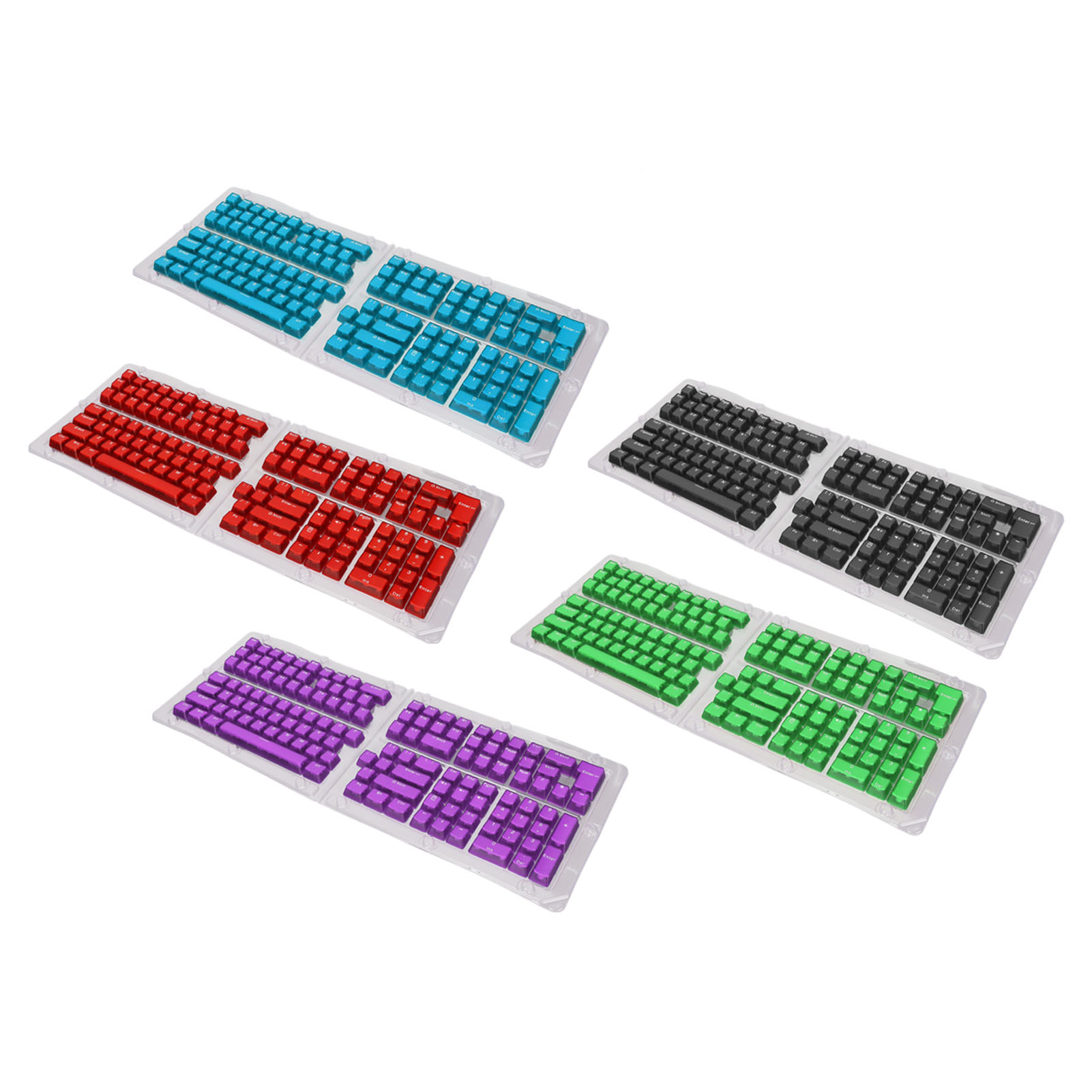 132 Keys Keyboard Keycaps ABS OEM Height Overmolding Injection Molding Ergono FY - Bild 33 von 34