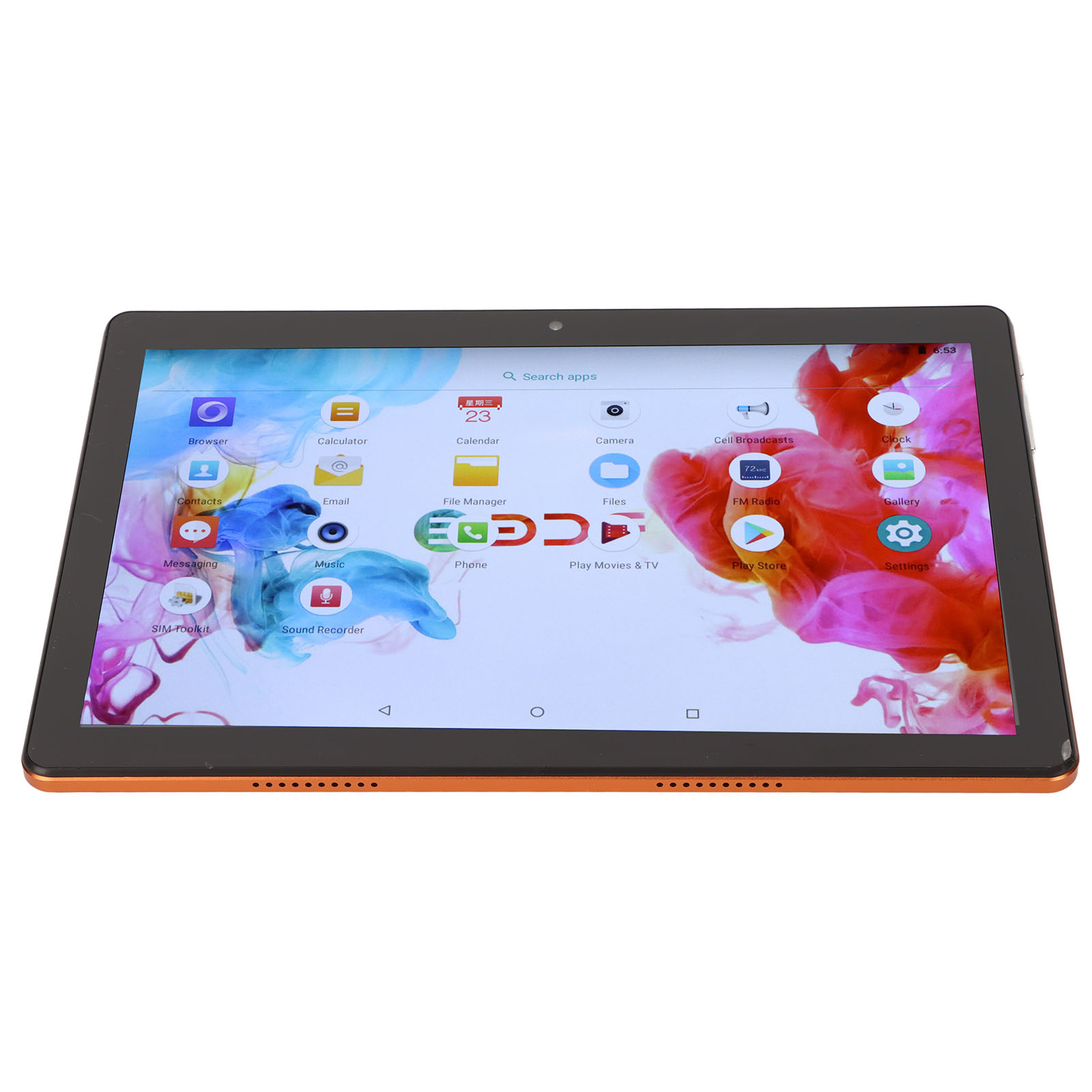 10.1 Inch Tablet Orange 10.1in IPS LCD 1280x800 4GB RAM 64GB ROM 4G LTE Dual - Picture 24 of 32