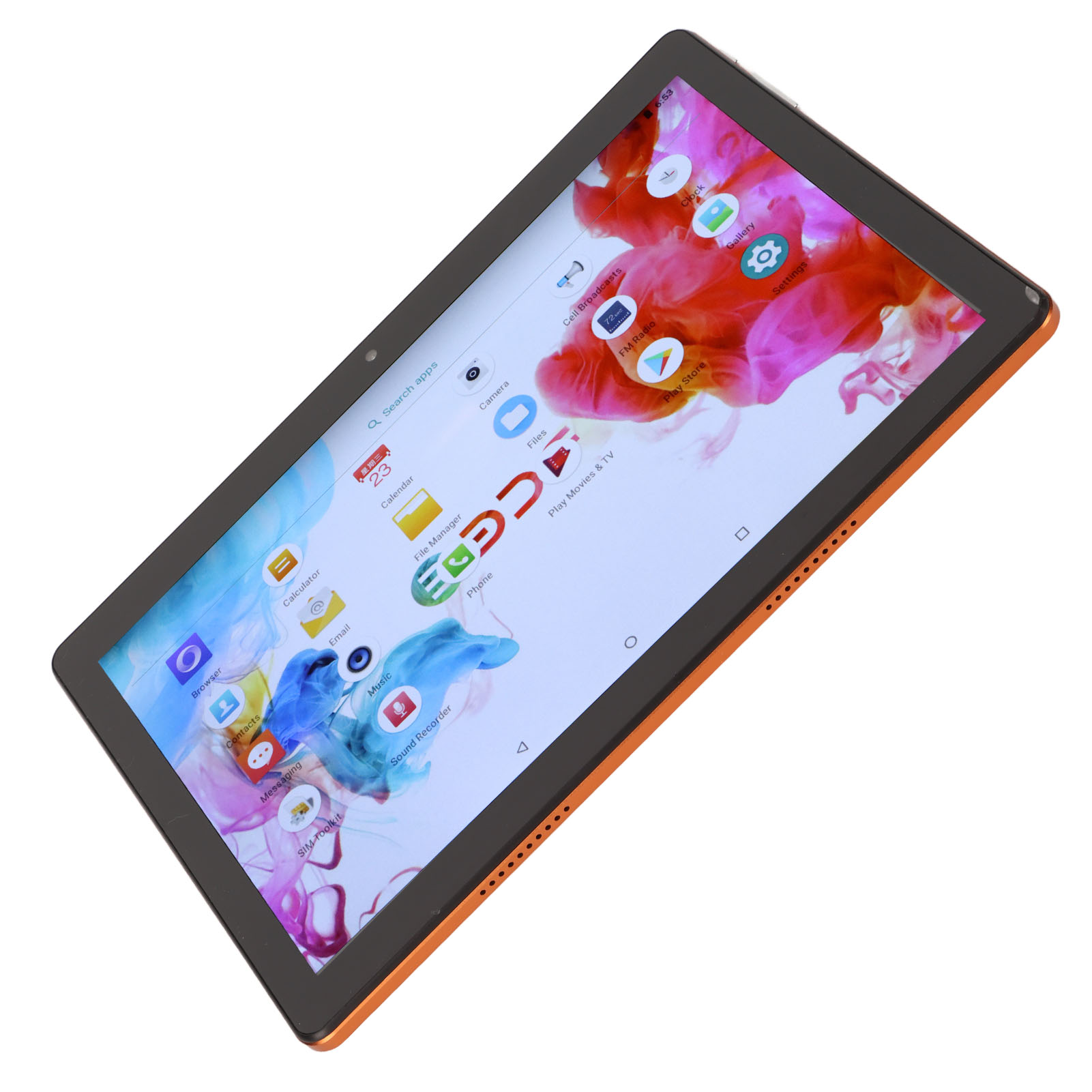 10.1 Inch Tablet Orange 10.1in IPS LCD 1280x800 4GB RAM 64GB ROM 4G LTE Dual - Picture 26 of 32