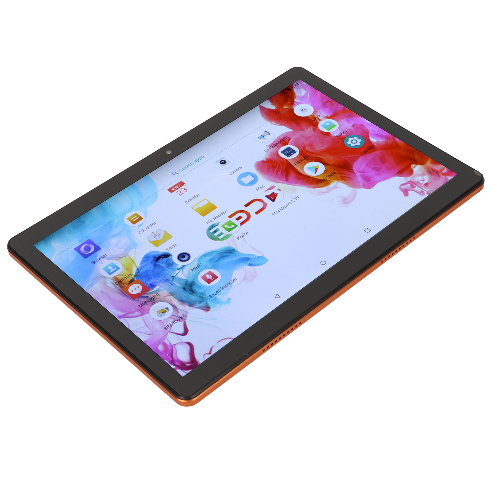 10.1 Inch Tablet Orange 10.1in IPS LCD 1280x800 4GB RAM 64GB ROM 4G LTE Dual - Picture 32 of 32