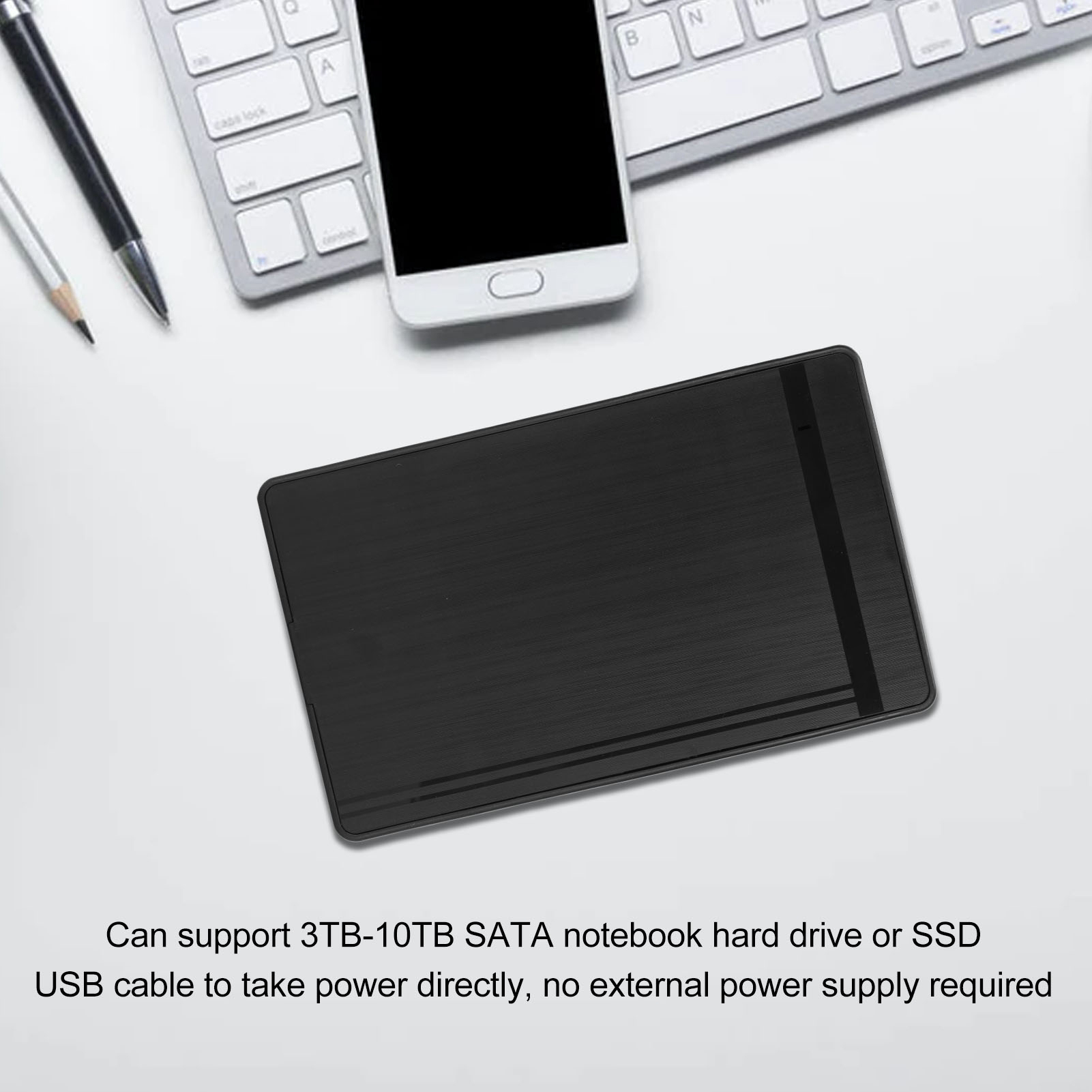 USB3.0 HDD Enclosure 3.5in 2.5in 5Gbps Ultra Thin Lightweight HDD Enclos CB - Afbeelding 27 van 29