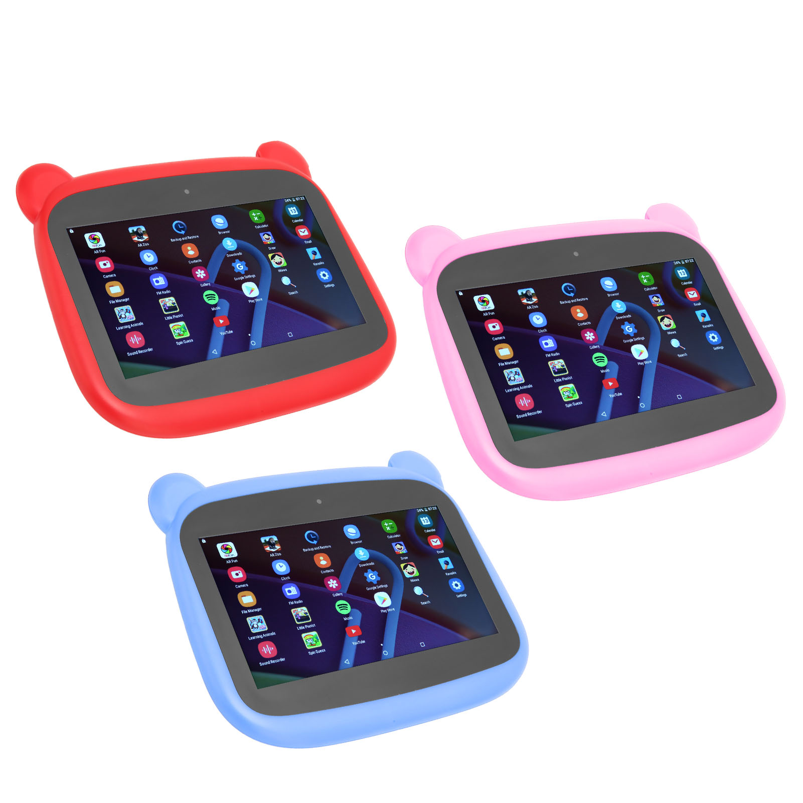 Kids Tablet 7in Little Bear Shaped 2GB 32GB 5000mAh Octa Core CPU 7in Tablet SAL - Photo 25/28