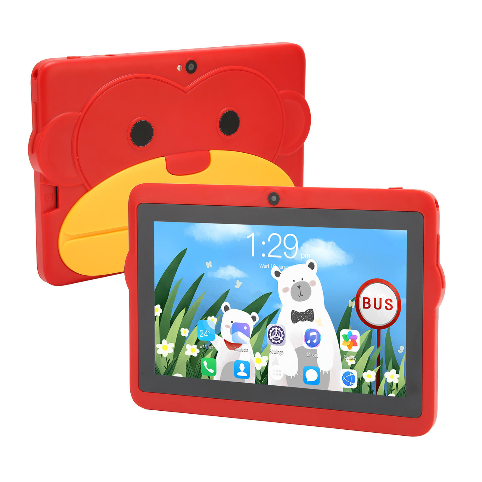 7in Kids Tablet For Android10 5G WIFI Dual Band 2GB 32GB 8 Cores CPU Dual Camera - Picture 29 of 33