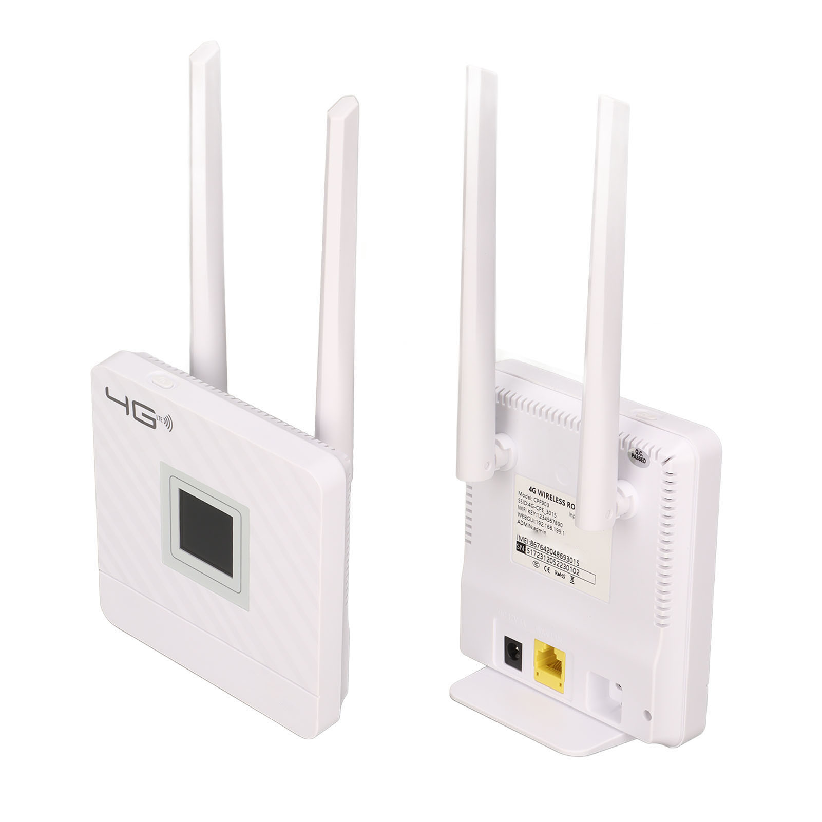 4G LTE CPE Router 150Mbps DC 12V 1A 50 To 60Hz RJ45 Interface 4G Wireless Rou DB - Photo 13/21