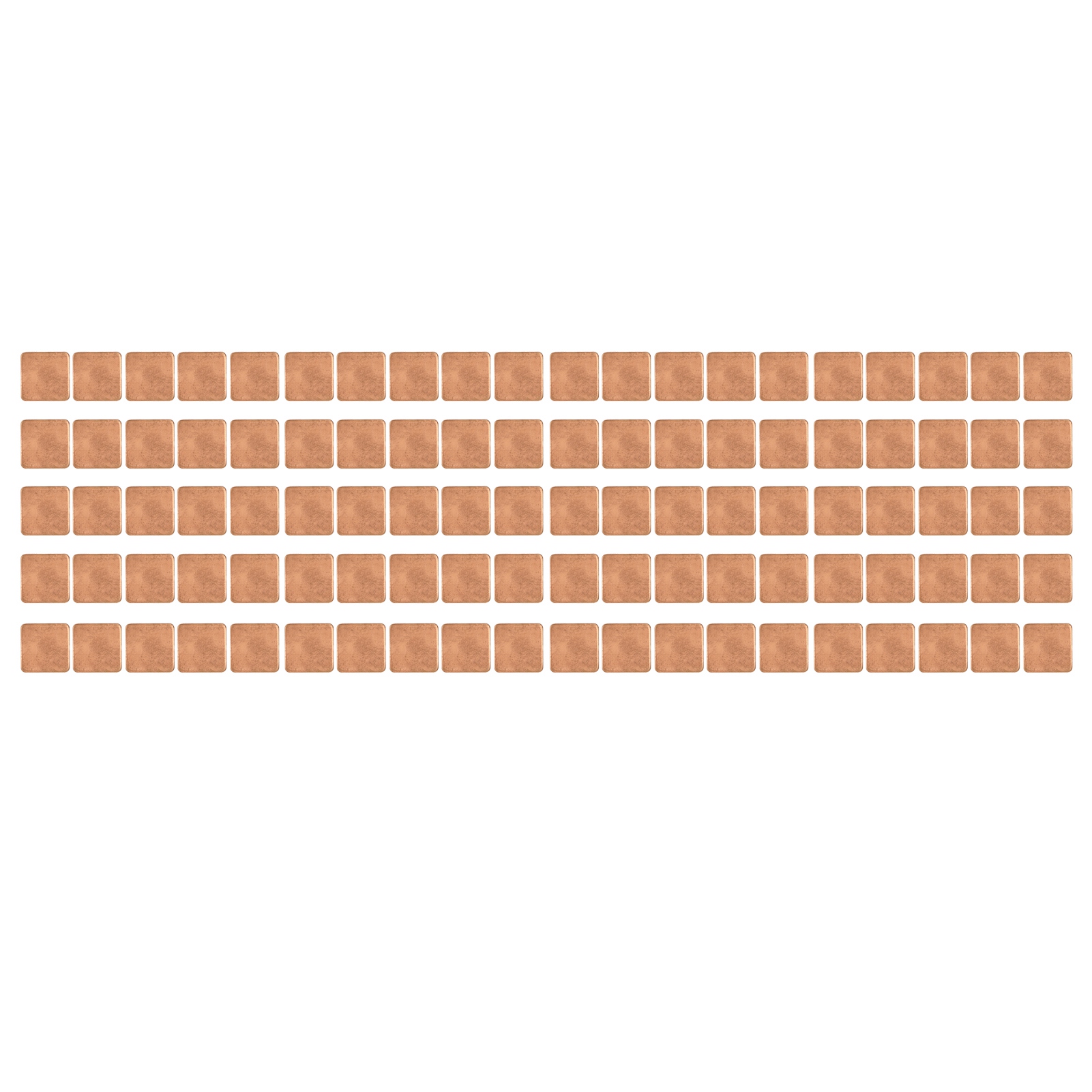 100x Copper Pad Shim Thermal Conductivity Burr Free Copper Shim Heatsink For SAL - Afbeelding 29 van 43