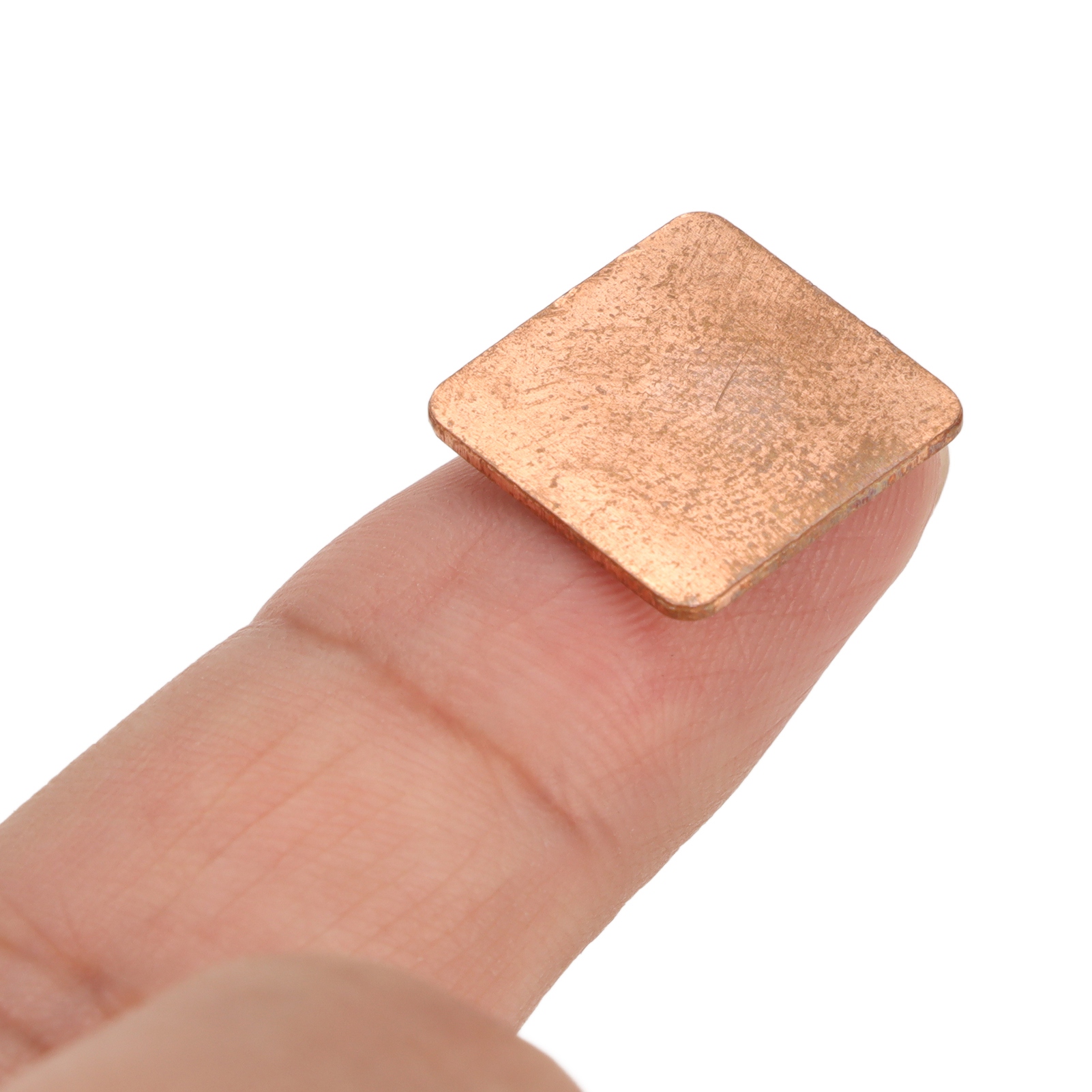 100x Copper Pad Shim Thermal Conductivity Burr Free Copper Shim Heatsink For SAL - Afbeelding 27 van 43