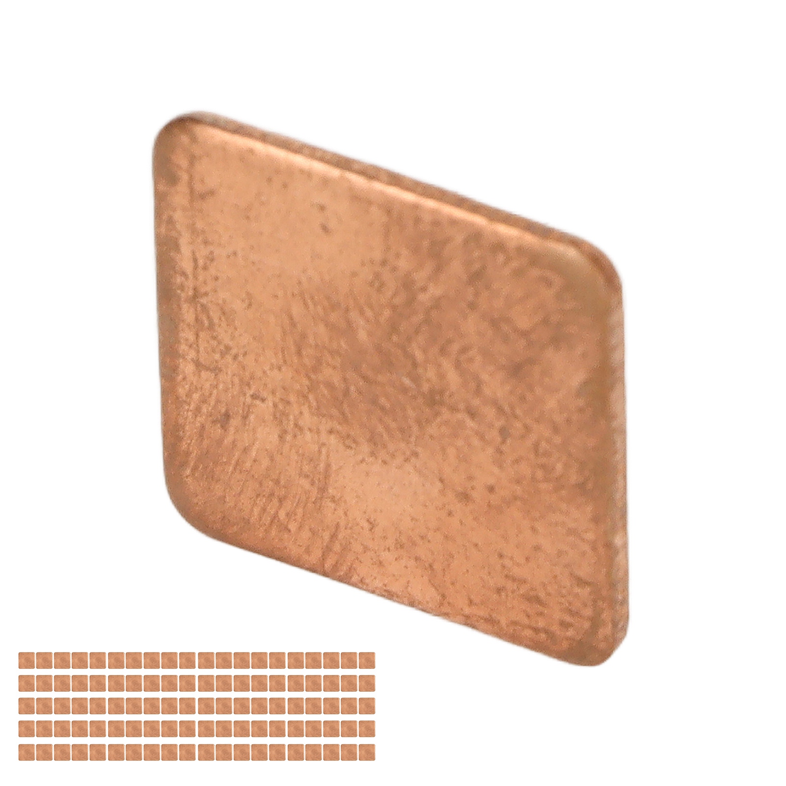 100x Copper Pad Shim Thermal Conductivity Burr Free Copper Shim Heatsink For SAL - Afbeelding 23 van 43