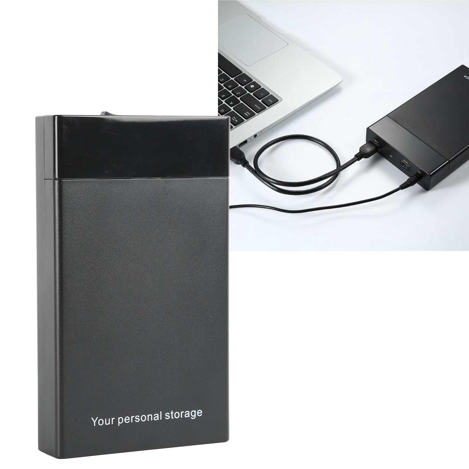 USB3.0 To HDD Enclosure For 3.5in 2.5in SSD HDD With 12V UASP Power FY - Afbeelding 29 van 30