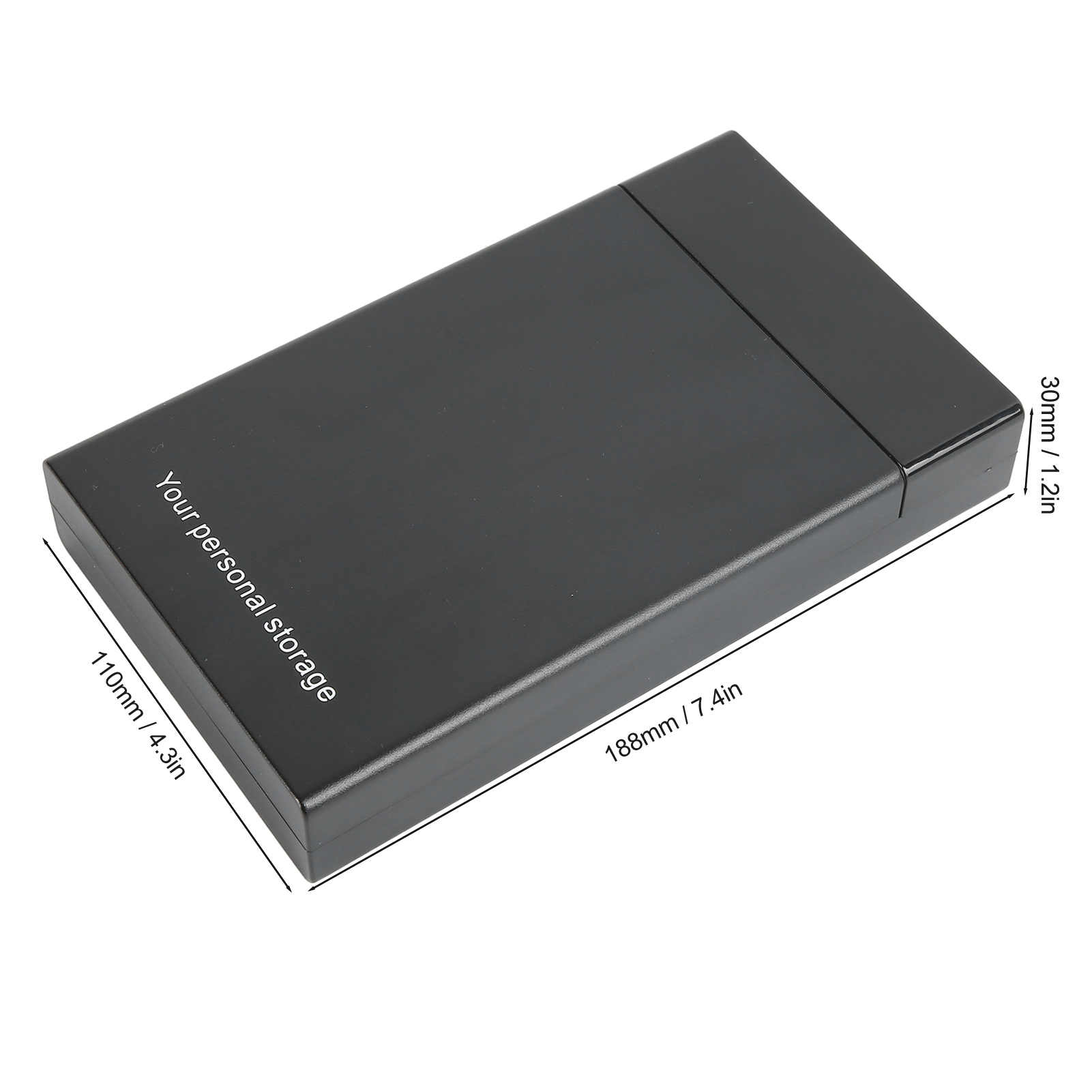 USB3.0 To HDD Enclosure For 3.5in 2.5in SSD HDD With 12V UASP Power FY - Afbeelding 27 van 30