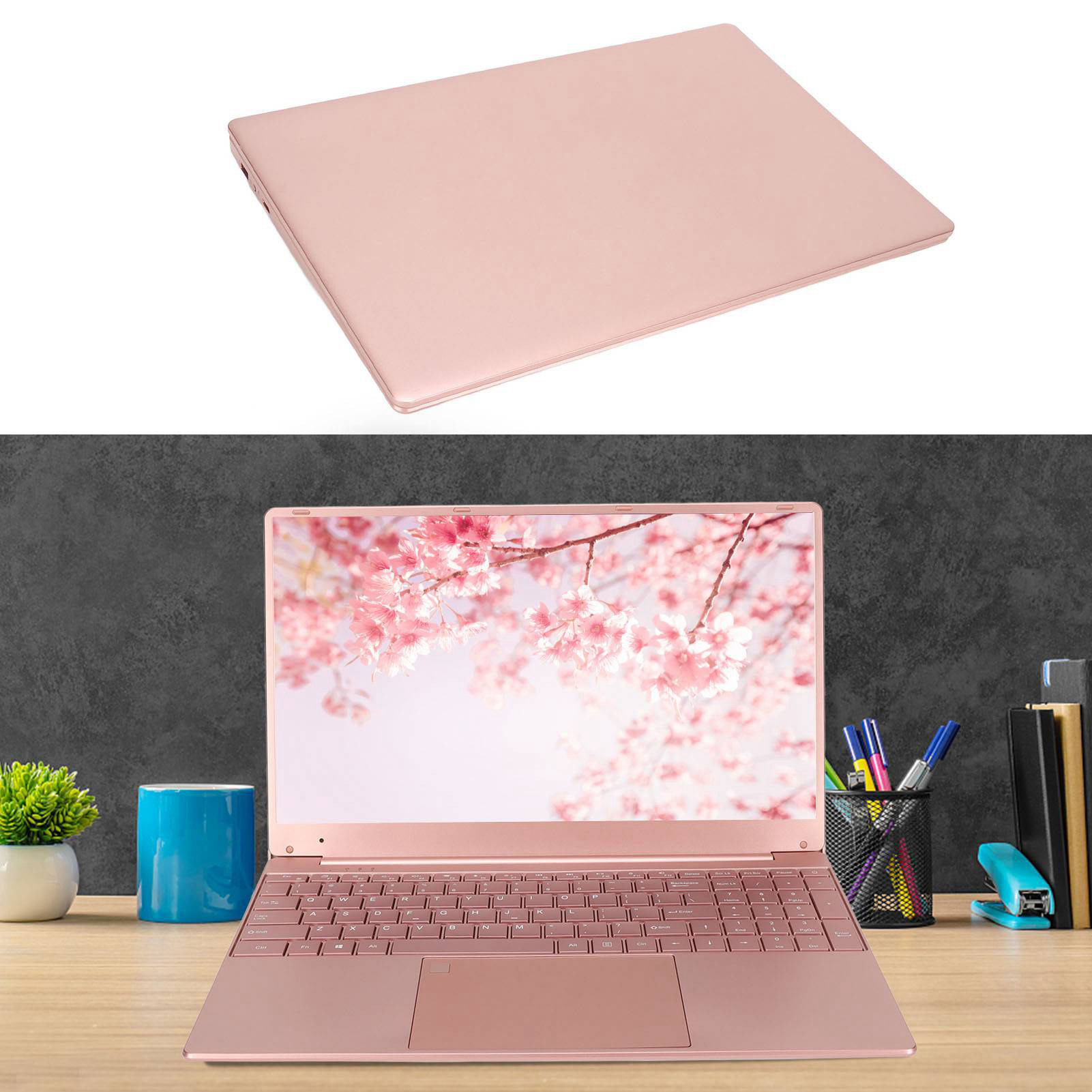 Laptop 15.6in For N5095CPU 16GB RAM Fingerprint Keypad Backlit Keyboar NEW - Afbeelding 14 van 24