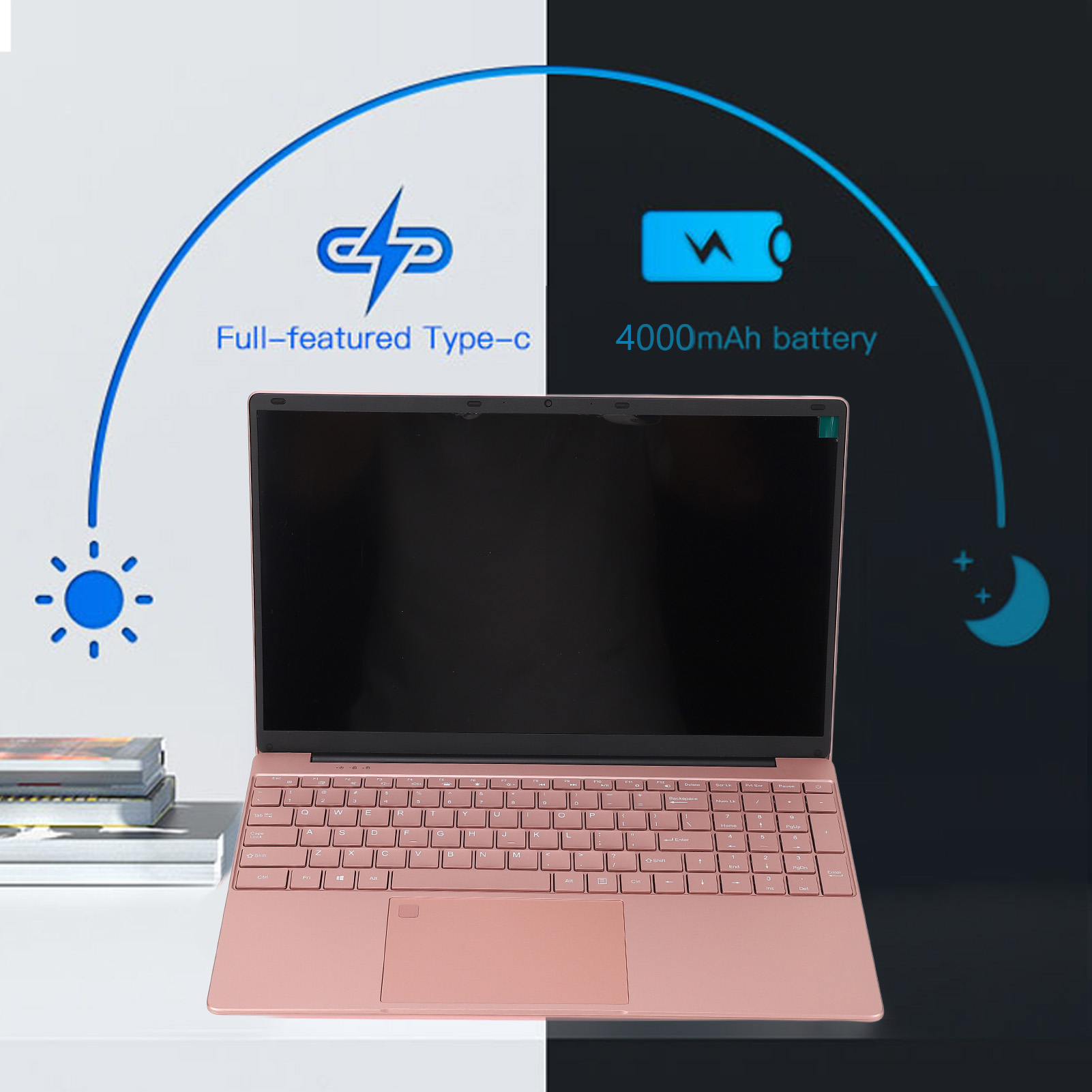 New 15.6in Laptop For N5095 CPU 2.4G 5G WIFI For 11 System 12GB RA - Picture 20 of 21