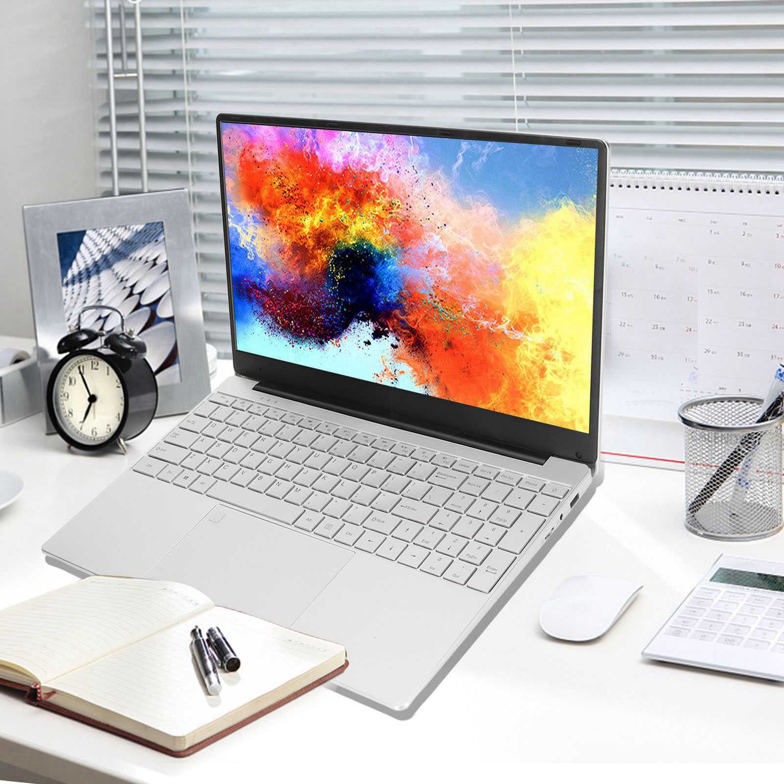 Laptop 15.6in For J4125CPU 8GB RAM For Win 11 Fingerprint Keypad Backl GHB - Picture 26 of 33