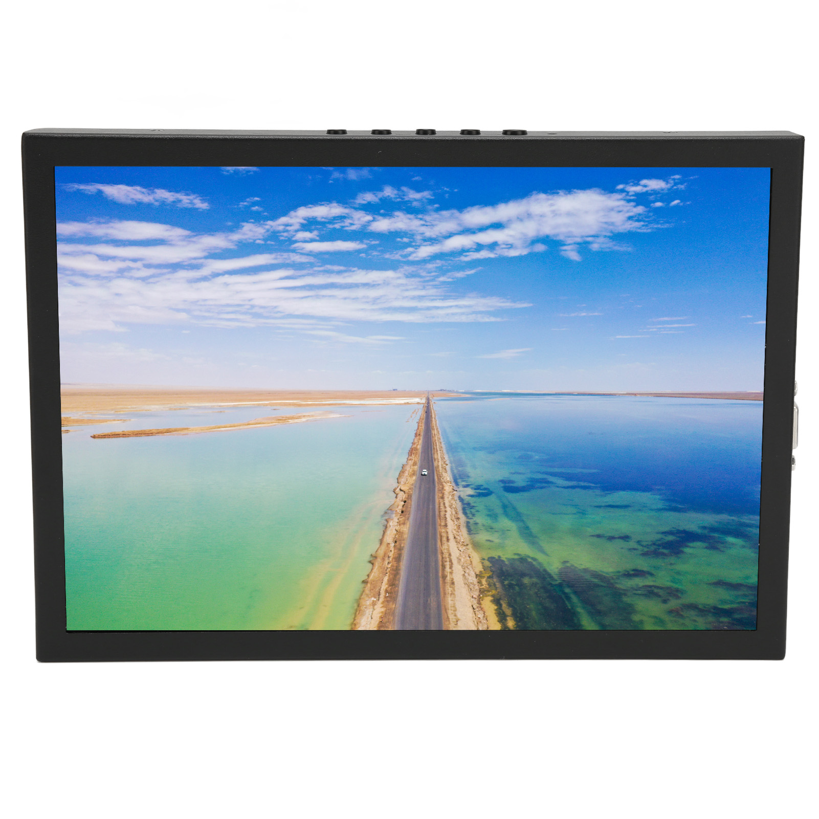 New 10.5in Small Monitor 1920x1280 FHD IPS Screen Portable Mini Monitor With Fol