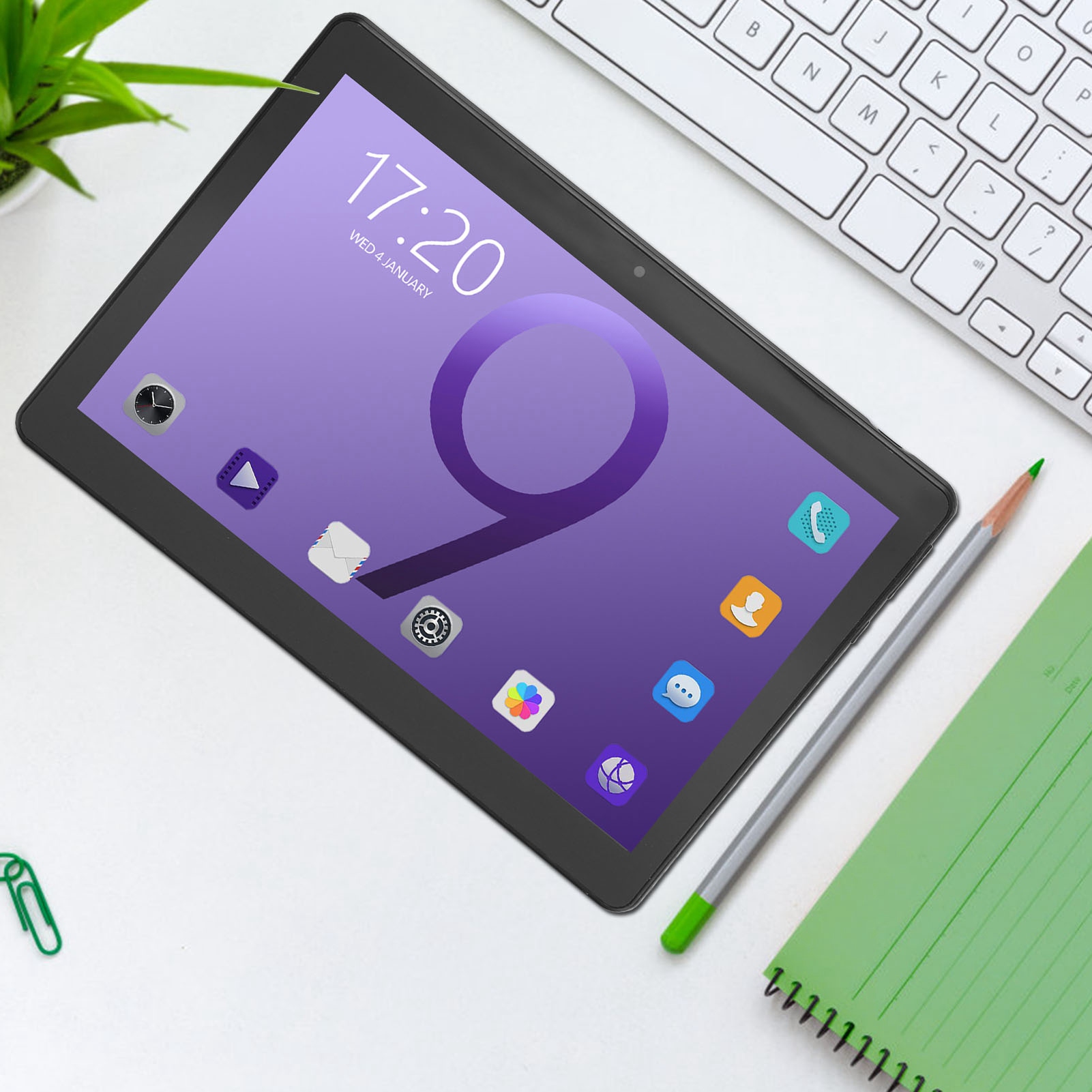 Tablet 10,1 pulgadas 1920x1200IPS 2,4 5G doble banda WiFi para Android11 4 GB 64 GB doble GS0 - Imagen 18 de 18