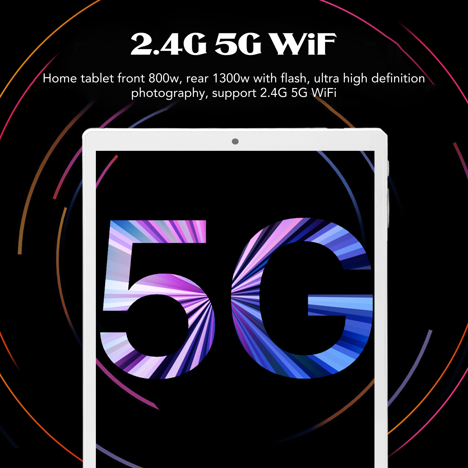 10.1 Inch Tablet Silver 4GB 64GB 1080x1920 IPS Display 10 Core CPU 8000mAh 13MP - Picture 29 of 30