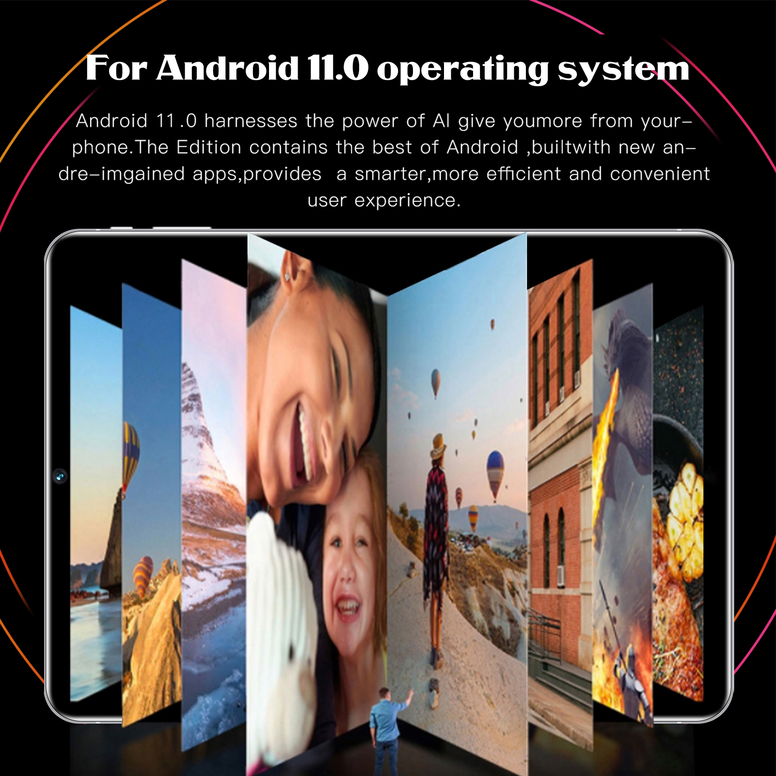 10.1 Inch Tablet Silver 4GB 64GB 1080x1920 IPS Display 10 Core CPU 8000mAh 1 Fit - Picture 26 of 30