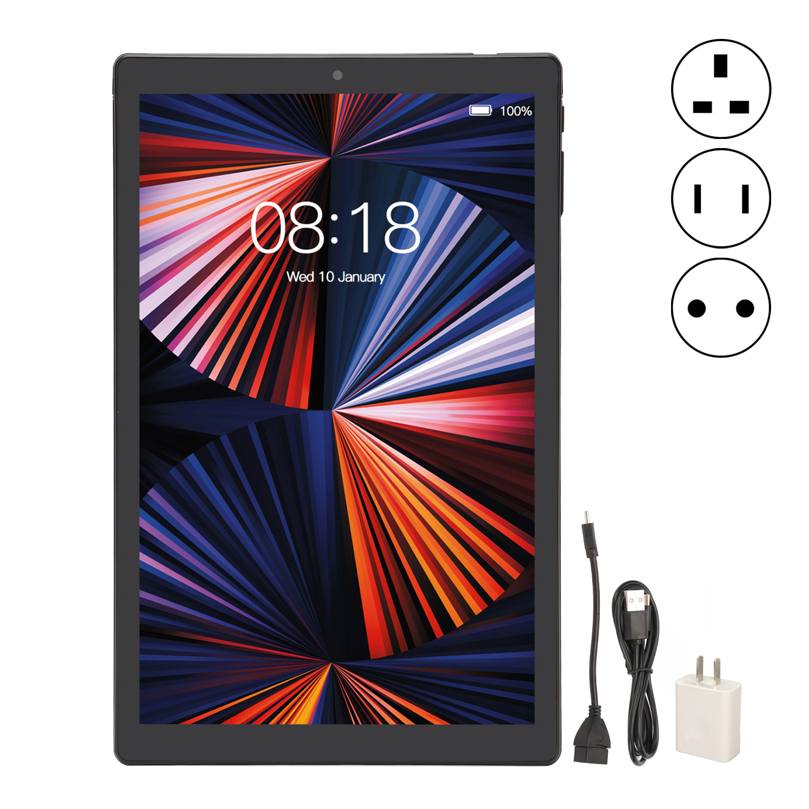 10.1in Tablet For 11.0 2.4G 5G WiFi 4GB 64GB 1080x1920 HD 10 Core Fr Fit - Picture 29 of 33