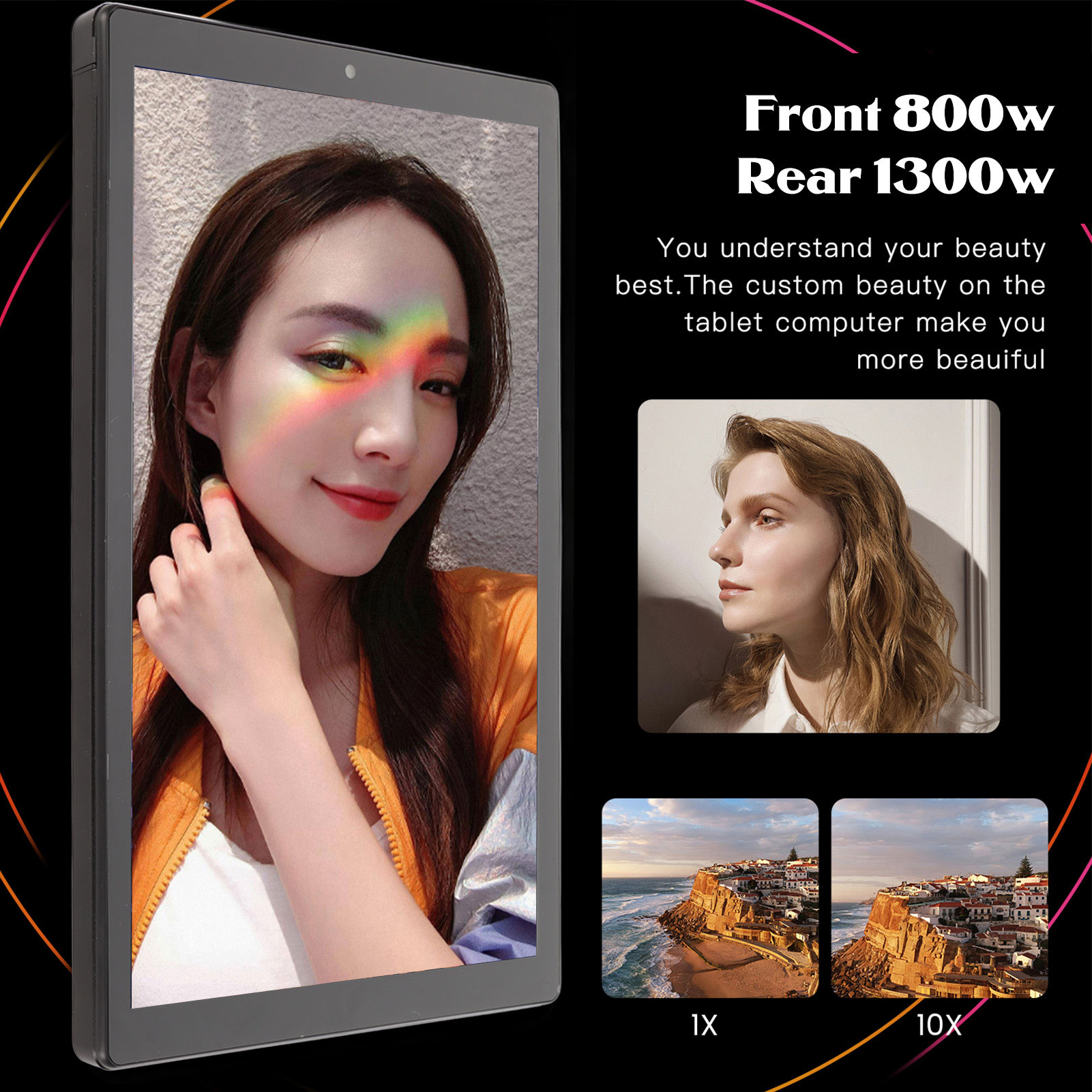 10.1in Tablet For 11.0 2.4G 5G WiFi 4GB 64GB 1080x1920 HD 10 Core Front - Picture 27 of 30