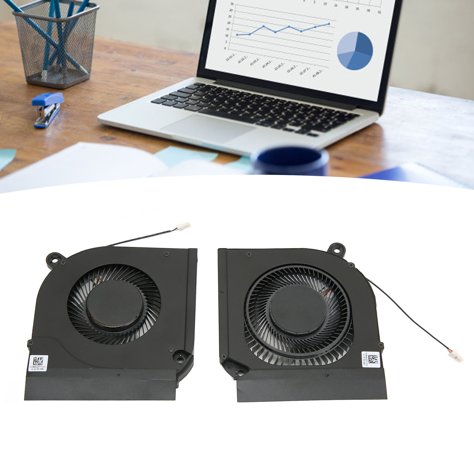 Laptop Cooling Fan Replacement For AN517 41 AN517 52 AN515 55 PH315 53 A FY - Bild 23 von 31