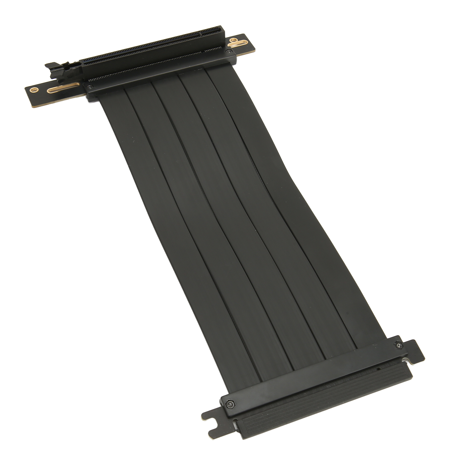 PCIE 4.0 X16 Riser Cable High Speed Flexible 90° Right Angle PCIE Port GPU Gr CB - Afbeelding 33 van 34