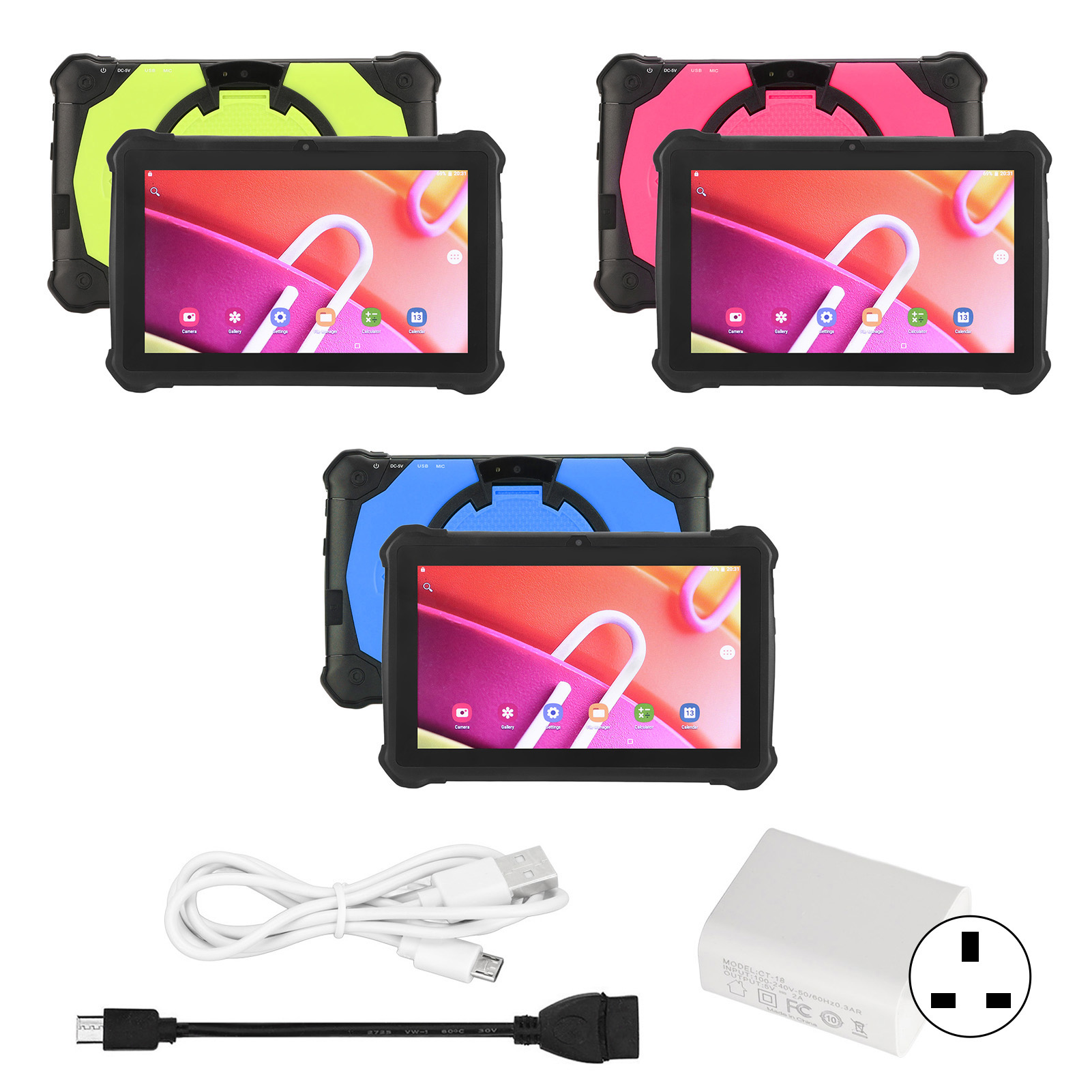7in Kids Tablet For 10.0 WiFi 4GB 32GB 1960x1080 5MP Front 8MP R SPM - Picture 25 of 33