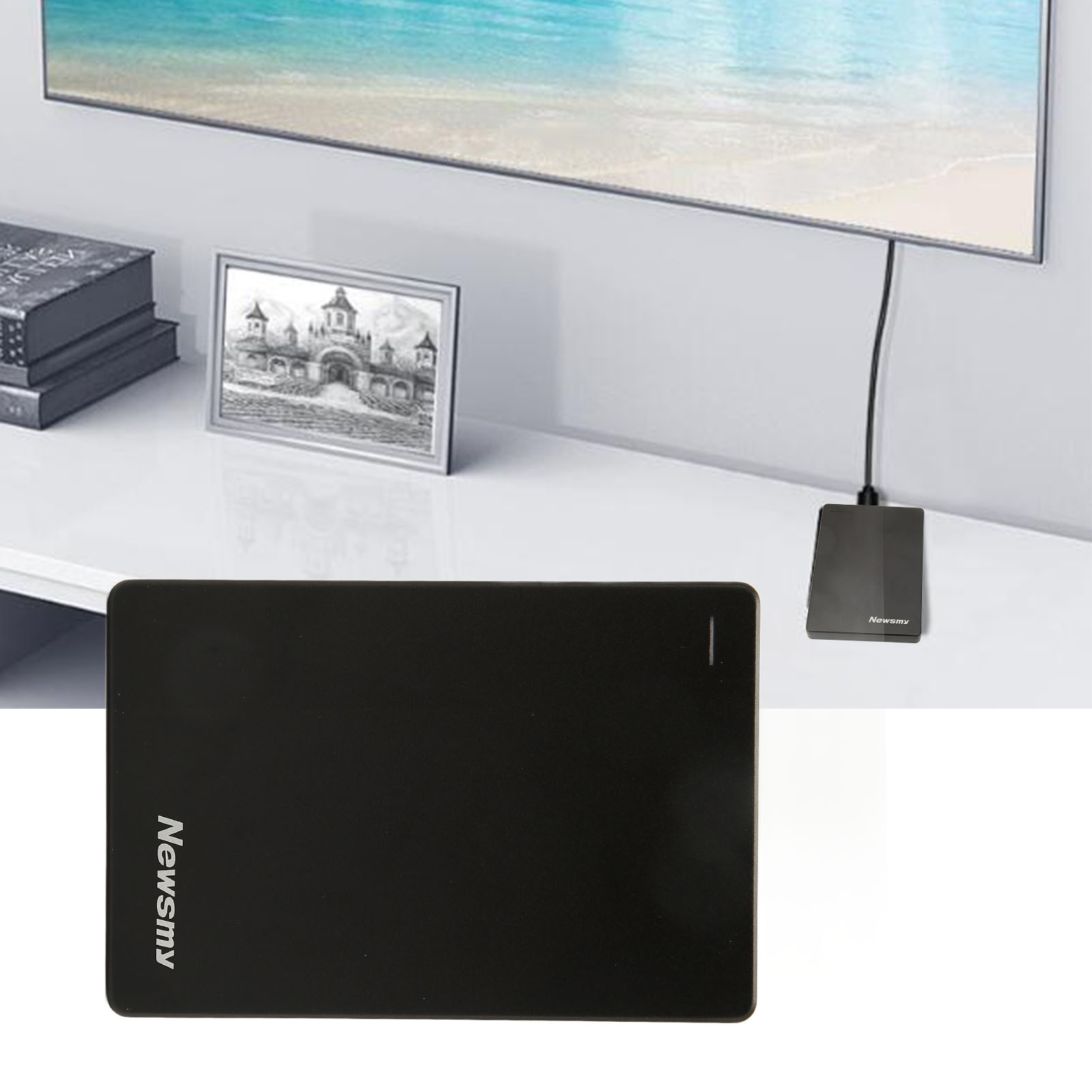 External Hard Drive 160G Support UASP TRIM Auto Sleep Plug And Play Mobile Ha CB - Afbeelding 25 van 32