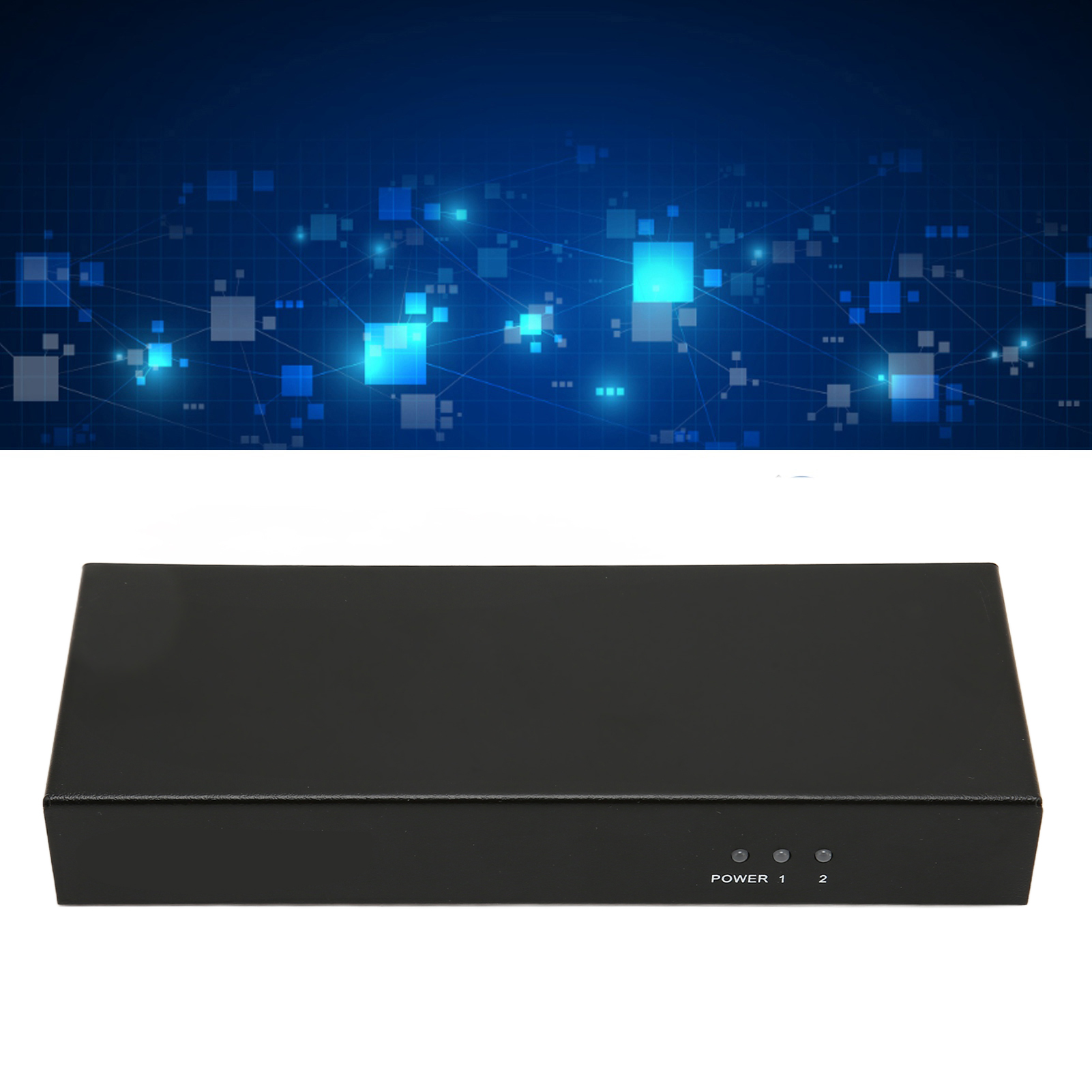 DVI Splitter 1 In 2 Out Support 30 36bit Color 4K Lossless Transmission Dual ZZ1 - Picture 16 of 21