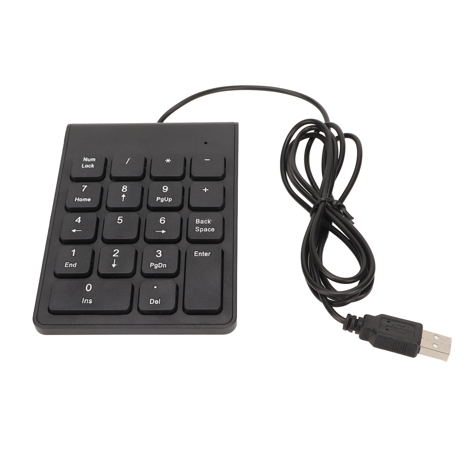 Wired Number Pad 18 Keys Ergonomic USB Plug And Play Quiet Typing Mini Numeri CB - Bild 30 von 33