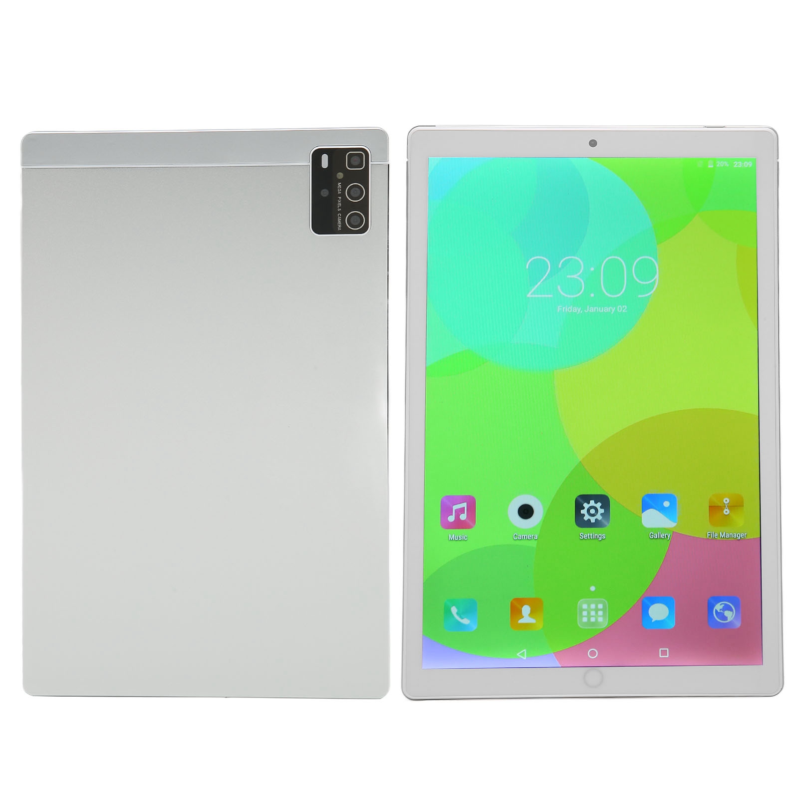10.1in Tablet For Andr-oid11 2.4 5GWiFi 6G 128G 2560x1600IPS 5MP 8MP Dual Cam CT - Picture 26 of 29