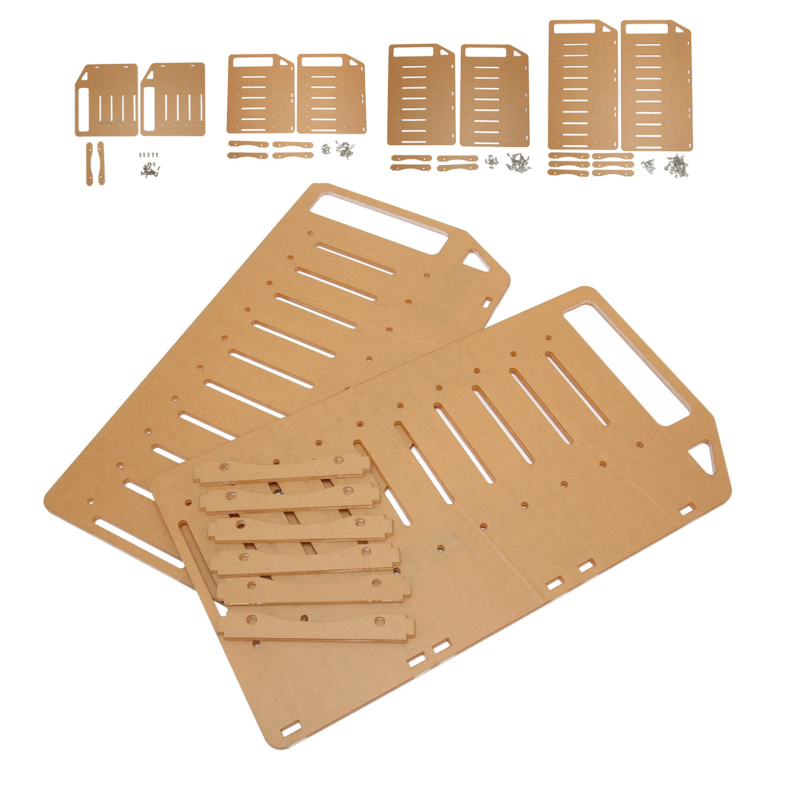 DIY Hard Drive Bracket Multi Layer Accurate Mounting Hole DIY Acrylic Hard Di FY - Afbeelding 26 van 36