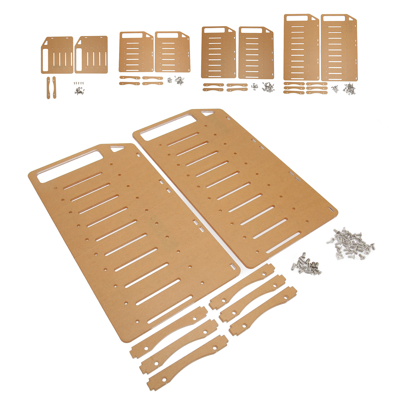 DIY Hard Drive Bracket Multi Layer Accurate Mounting Hole DIY Acrylic Hard Di FY - Afbeelding 28 van 36