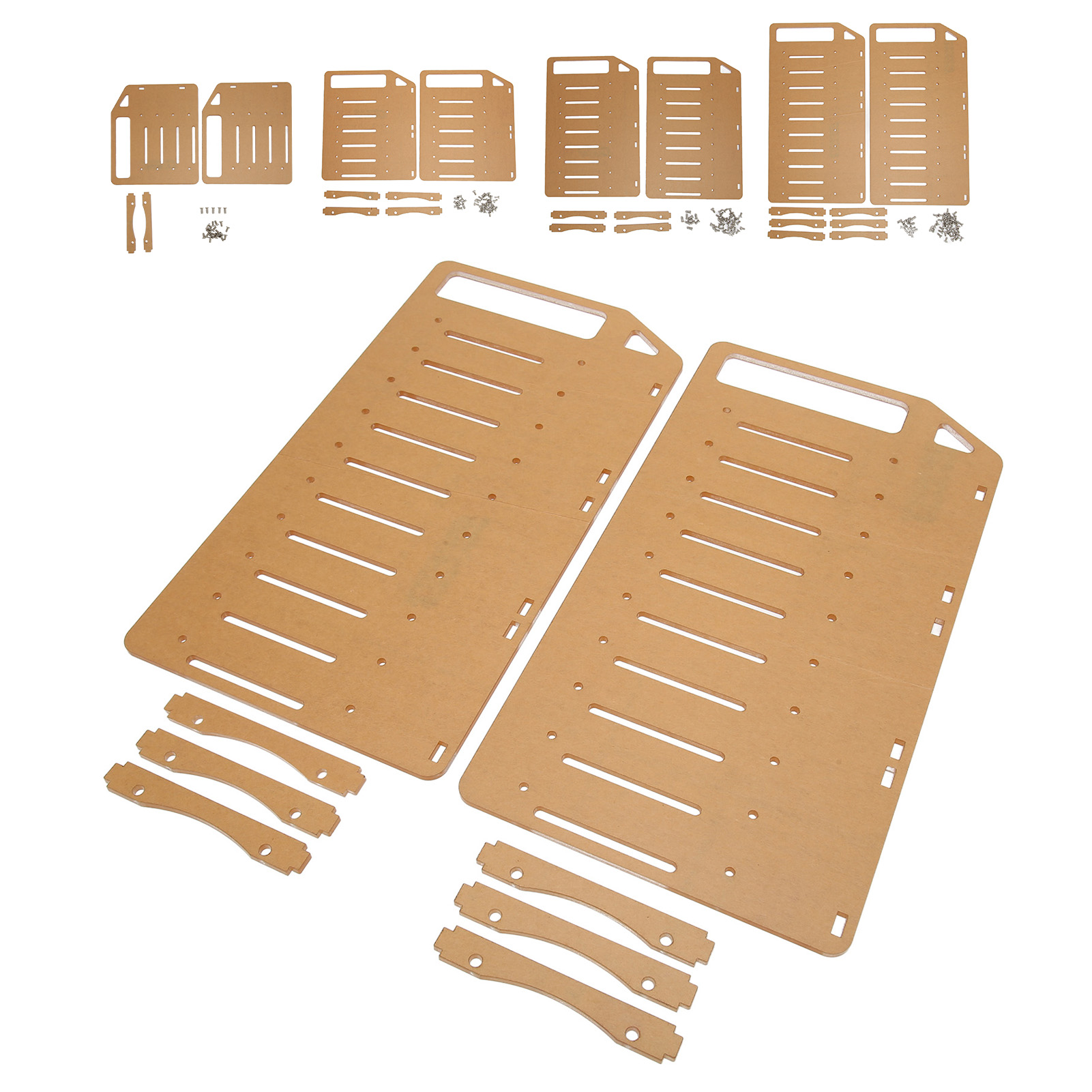 DIY Hard Drive Bracket Multi Layer Accurate Mounting Hole DIY Acrylic Hard Di FY - Afbeelding 25 van 36