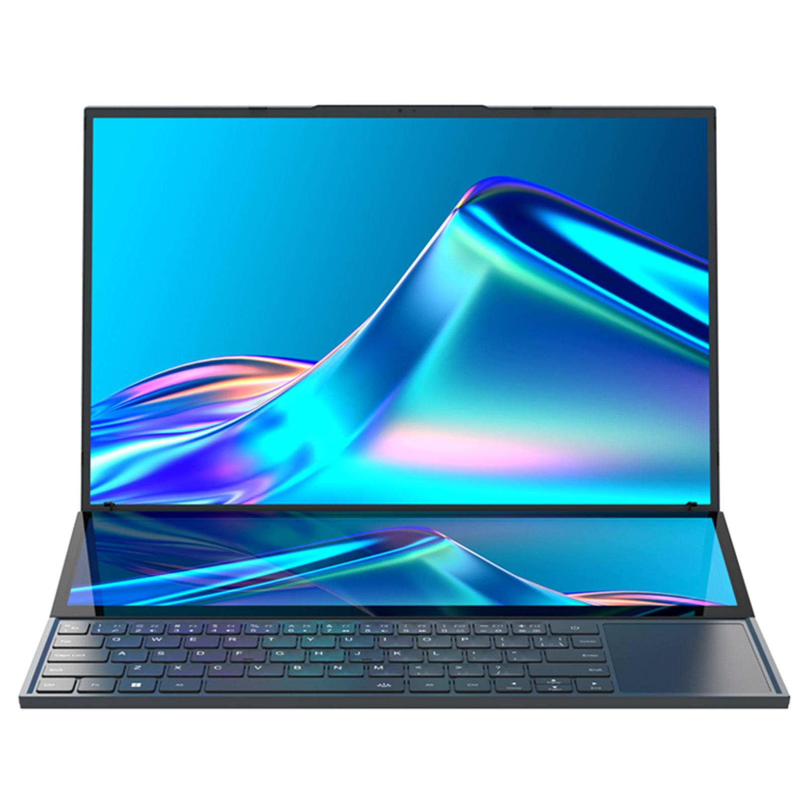 Touch Screen Laptop 16in 14in Double Screens For Win11 For Core I7 8GB NEW - Afbeelding 19 van 21
