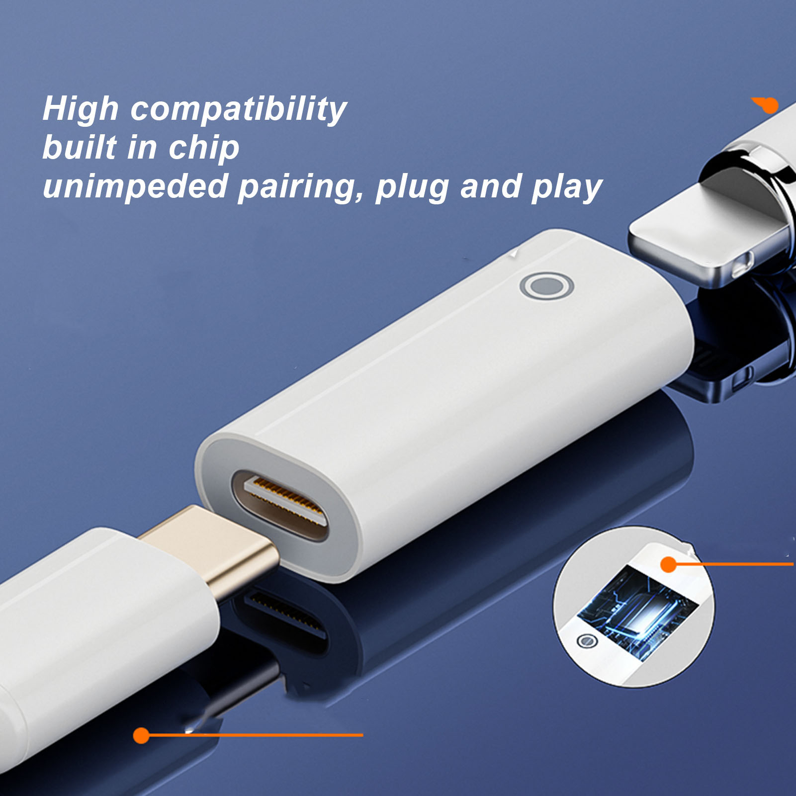 2x Charging Adapter Small Compact Stylus Charging Adapter Replacement For IO SAL - Photo 25/30
