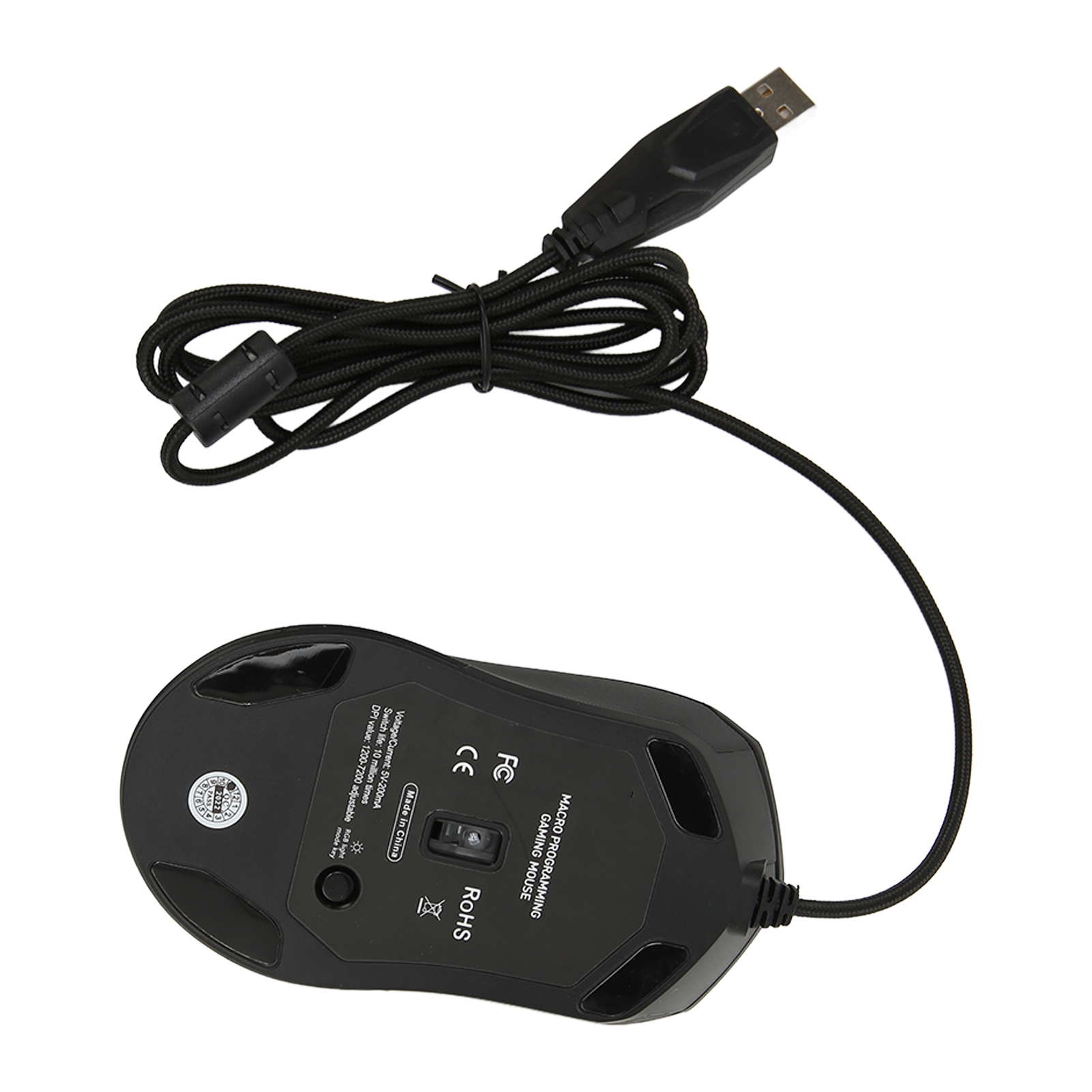 Honeycomb Gaming Mouse RGB Backlight 6 Programmable Buttons 7200 DPI Lightw AU - Picture 13 of 18